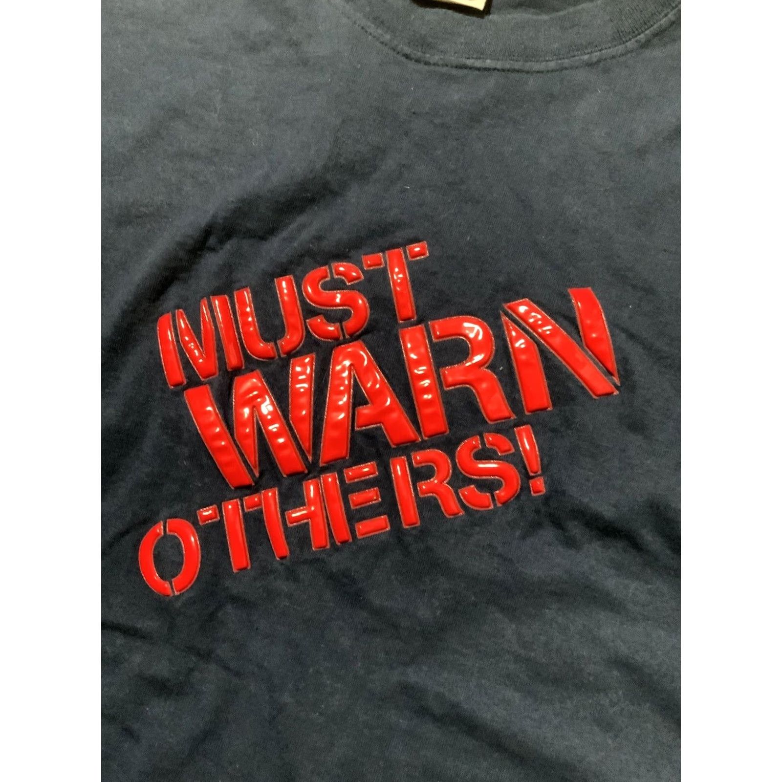 Other VINTAGE M&M’s Mars Incorporated Must Warn Others 3D L/S Navy T-Shirt XL Mens Blue Size US XL / EU 56 / 4 - 5 Thumbnail