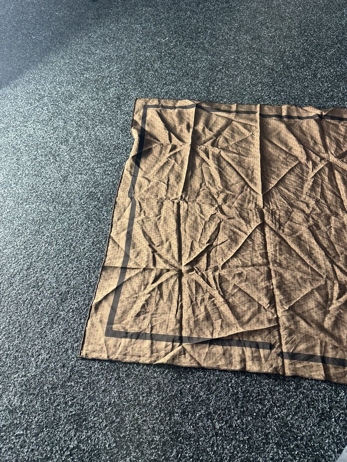Lanvin × Vintage 🚨90s LANVIN silk scarf bandana handkerchief VERY RARE Size ONE SIZE - 9 Thumbnail