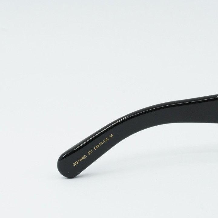 Gucci Gucci GG1403S 001 Women Sunglasses Black Rectangle Frame Size ONE SIZE - 8 Thumbnail