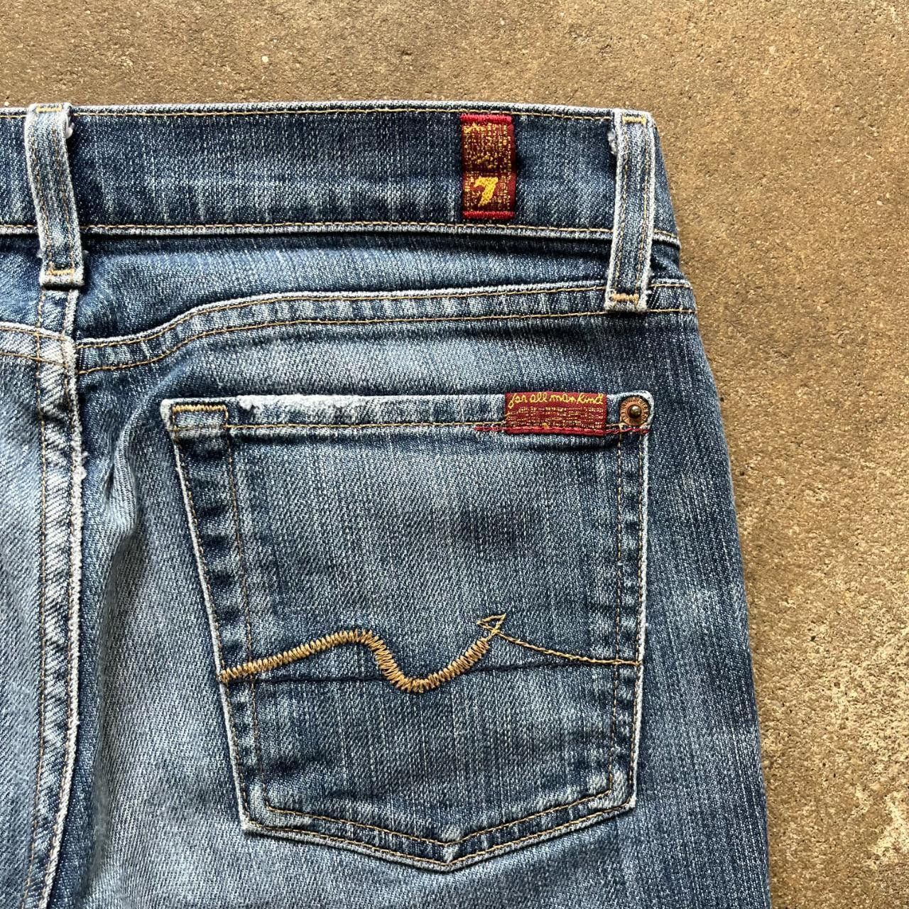 7 For All Mankind 7 for all mankind womans flare jeans Size 27" / US 4 / IT 40 - 3 Thumbnail
