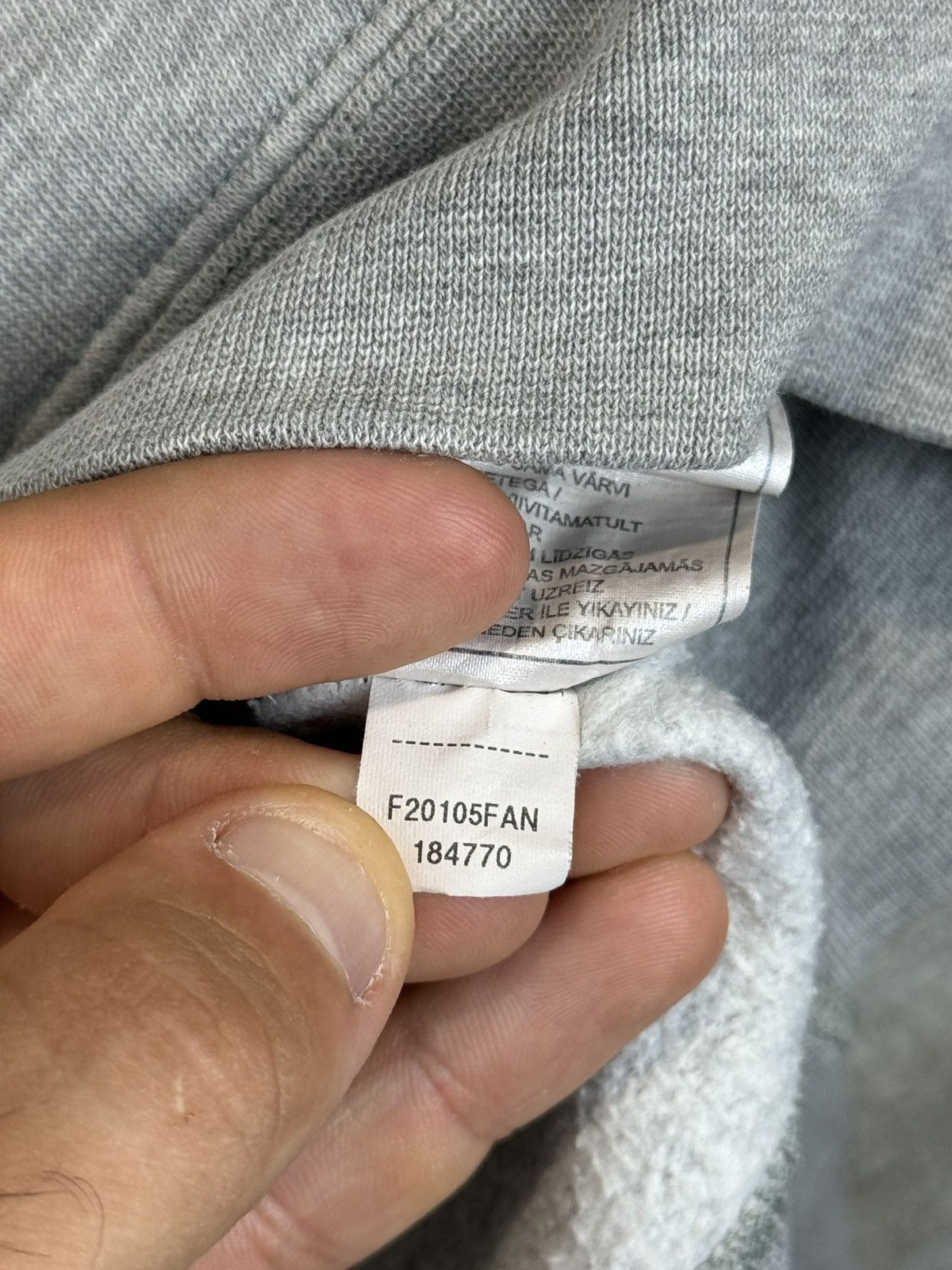 Nike × Vintage Mens Vintage Nike basic swoosh hoodie 90s rare Size US S / EU 44-46 / 1 - 12 Thumbnail