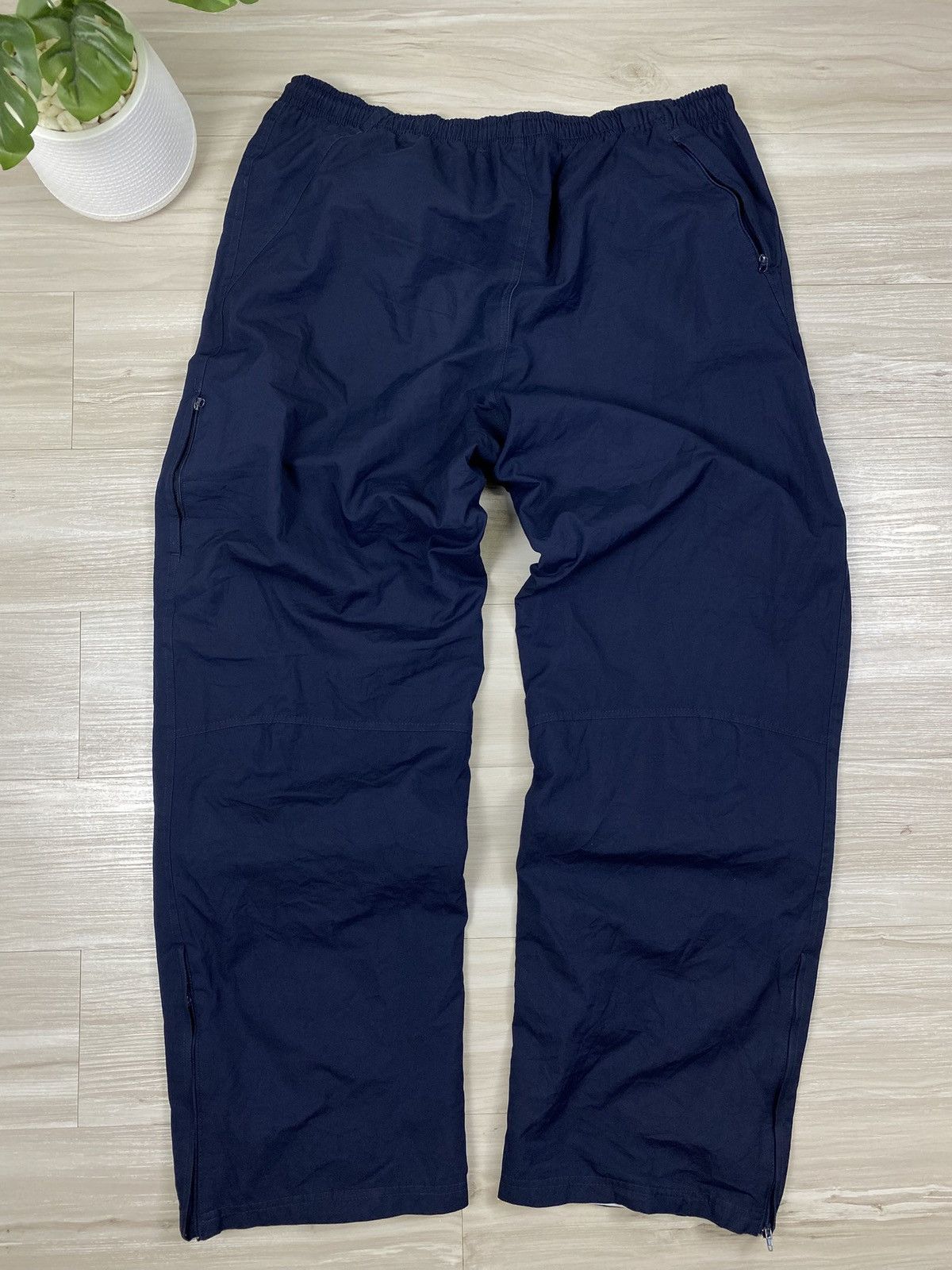 Nike Nike Y2K Double swoosh Vintage Nylon Track Pants Drill Track Size US 34 / EU 50 - 9 Thumbnail