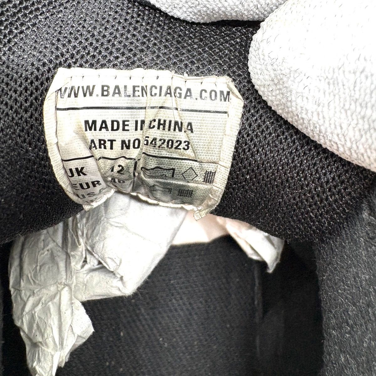 Balenciaga Triple Black Track Sneakers 13 Size US 13 / EU 46 - 8 Thumbnail