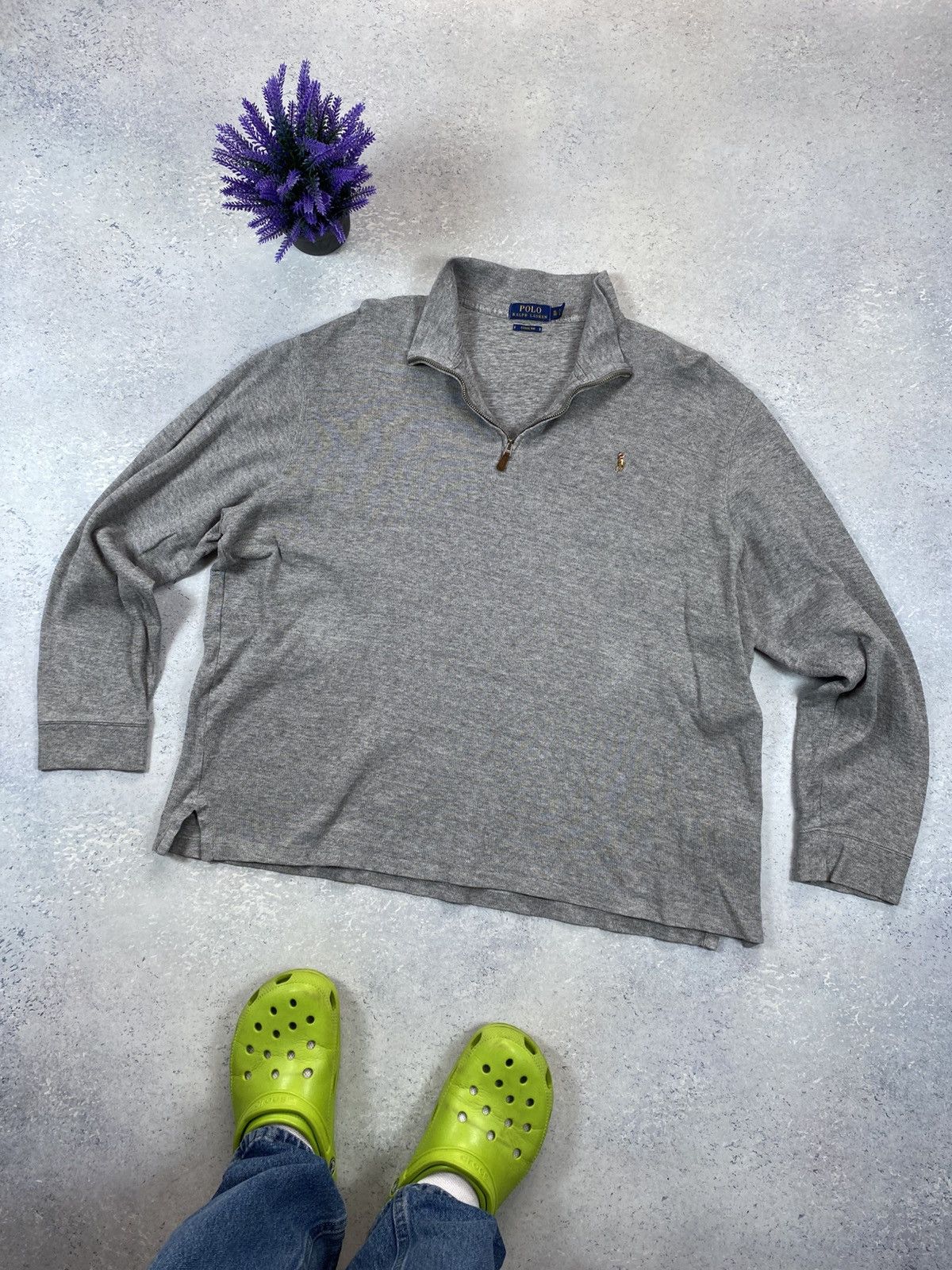 Polo Ralph Lauren × Ralph Lauren Polo Ralph Lauren Men’s 1/4 Zip Size XL Size US XL / EU 56 / 4 - 1 Thumbnail