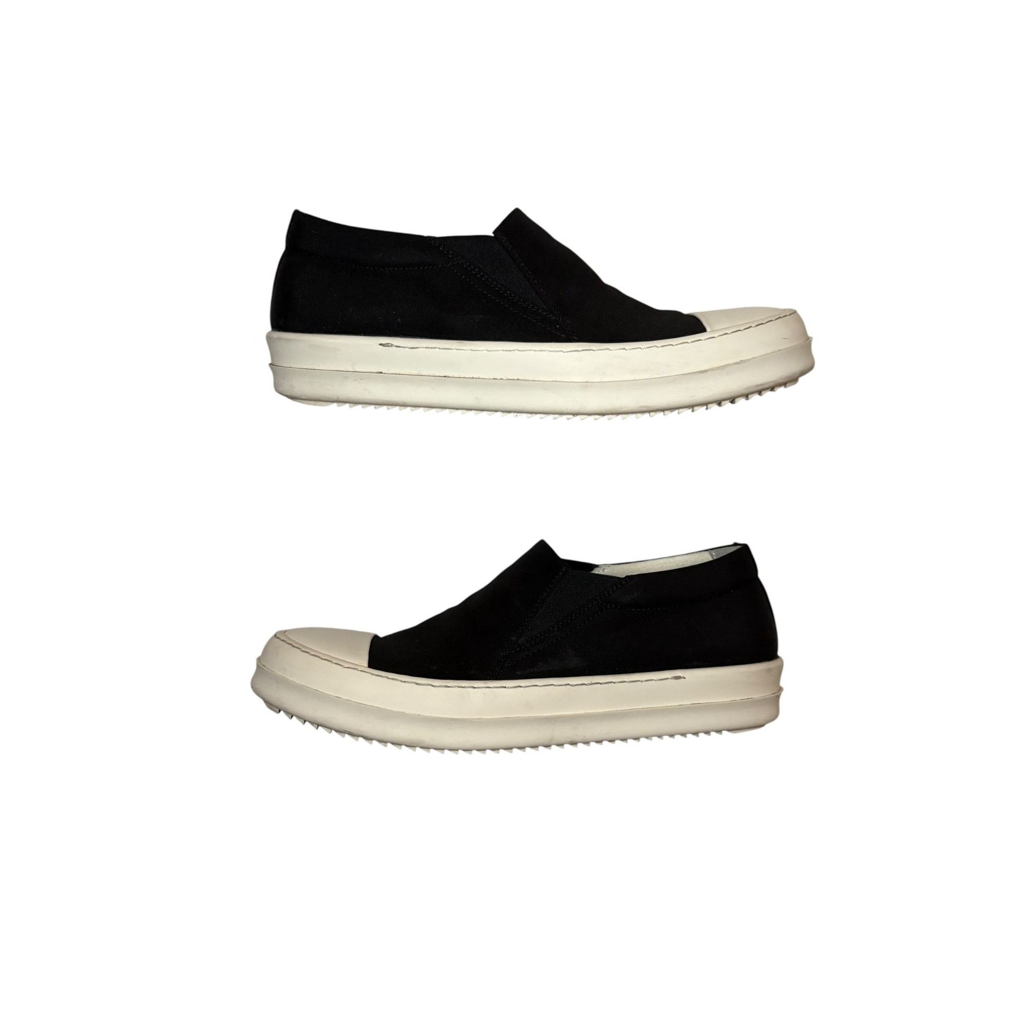 Rick Owens Drkshdw Rick Owens DRKSHDW Canvas Boat Shoes Size US 8 / EU 41 - 3 Thumbnail