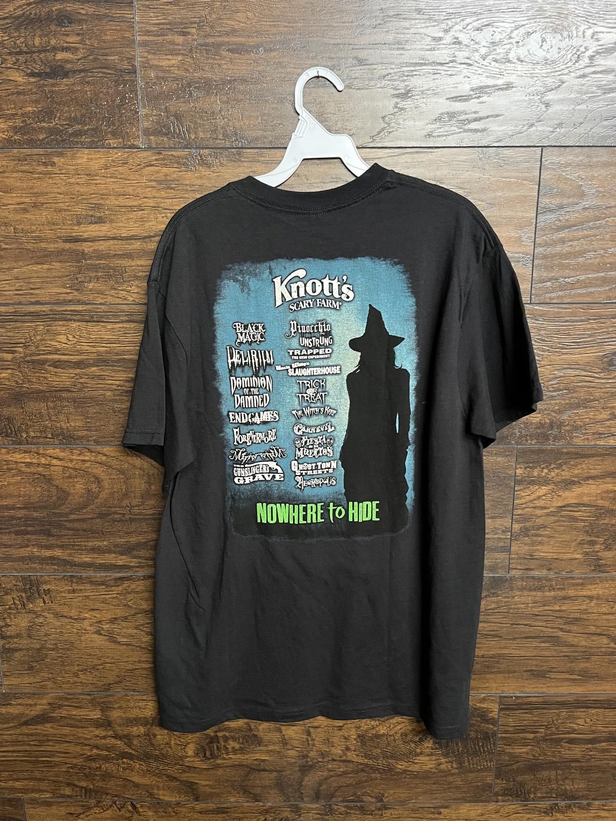 Delta Knott's Scary Farm 2013 T-shirt - Knotts Berry Farm Tee Size US L / EU 52-54 / 3 - 1 Thumbnail