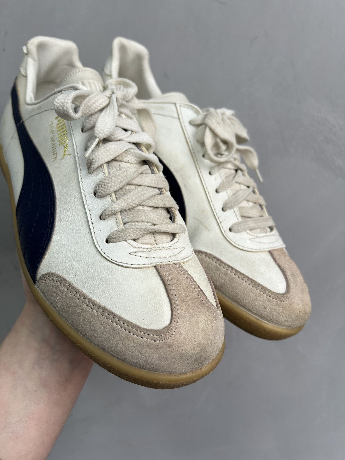 Puma Puma Vintage retro low trainers 90s west germany Size US 7.5 / EU 40-41 - 3 Thumbnail