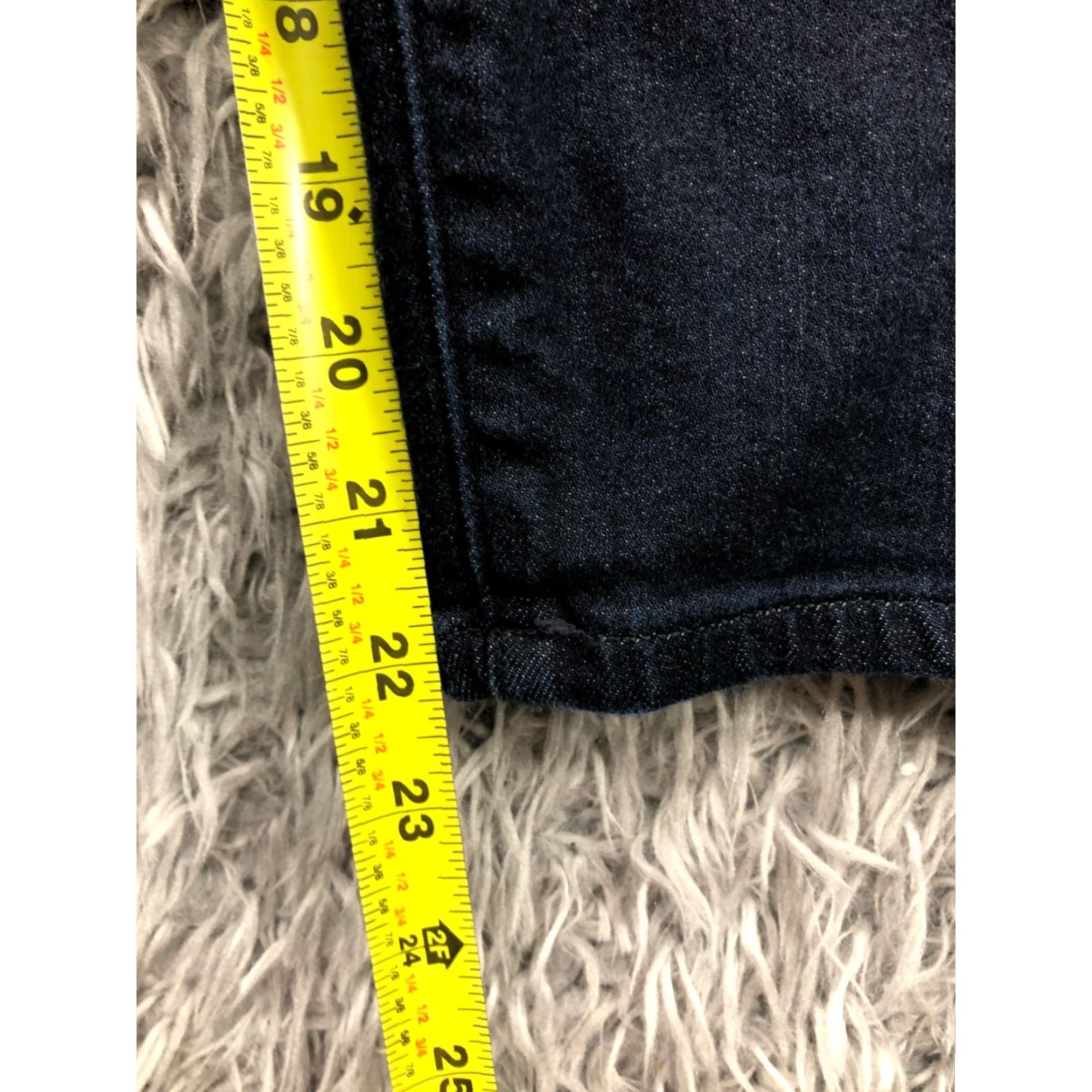 Vintage Duluth Jeans Capri Size 18 Womens Dark Blue Wash 5-Pocket Denim Regular Waist 38 Belt Loops Vintage No Size 40" / US 18 - 3 Thumbnail