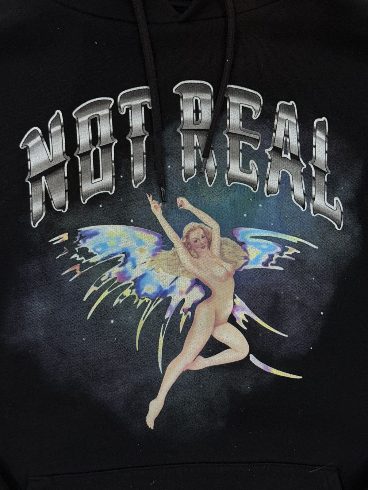 Off-White OFF-WHITE NOT REAL ANGEL HOODIE Size US XL / EU 56 / 4 - 2 Thumbnail