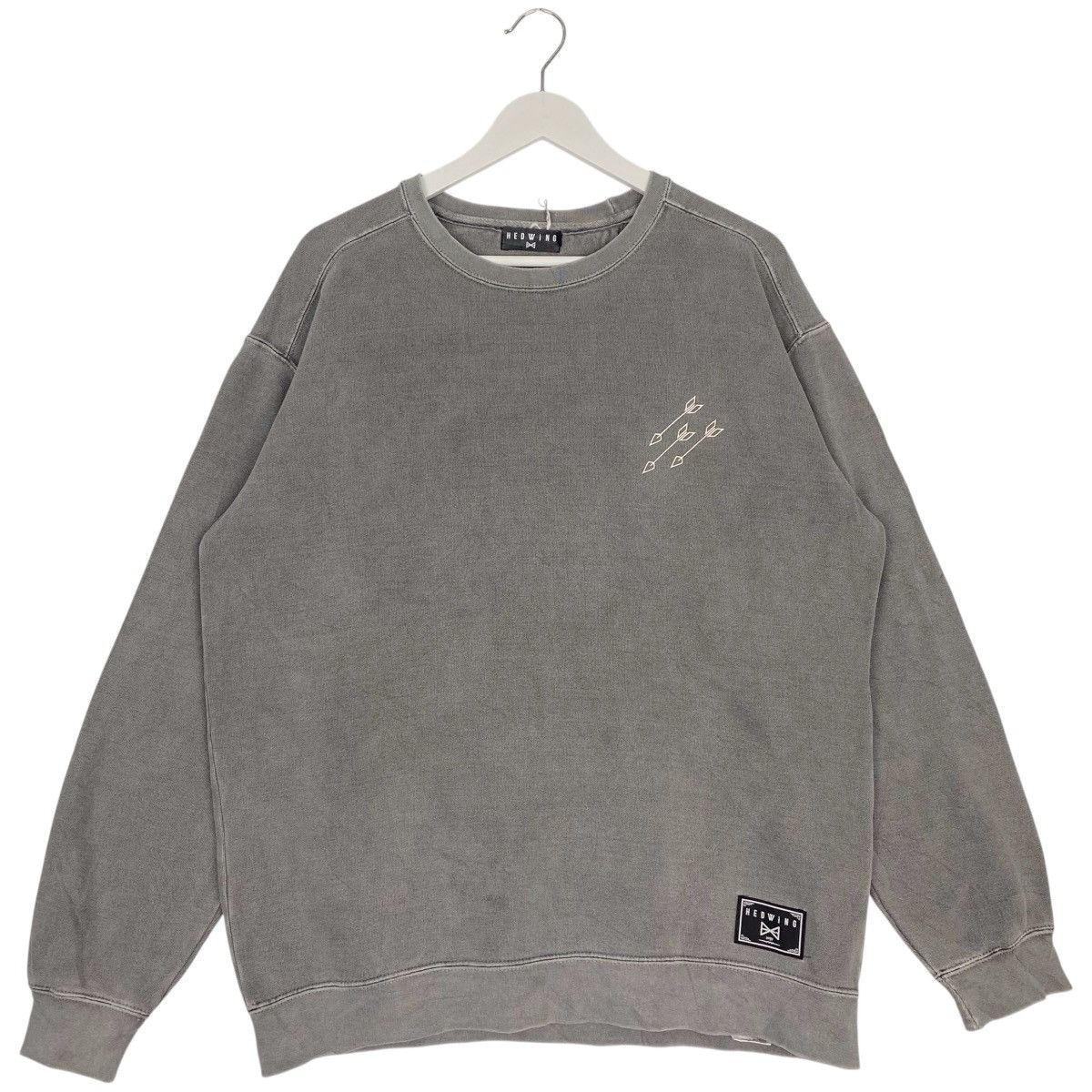 Other Vintage Hedwing Sweatshirt Crewneck Gray Printed Size L Size US L / EU 52-54 / 3 - 1 Thumbnail
