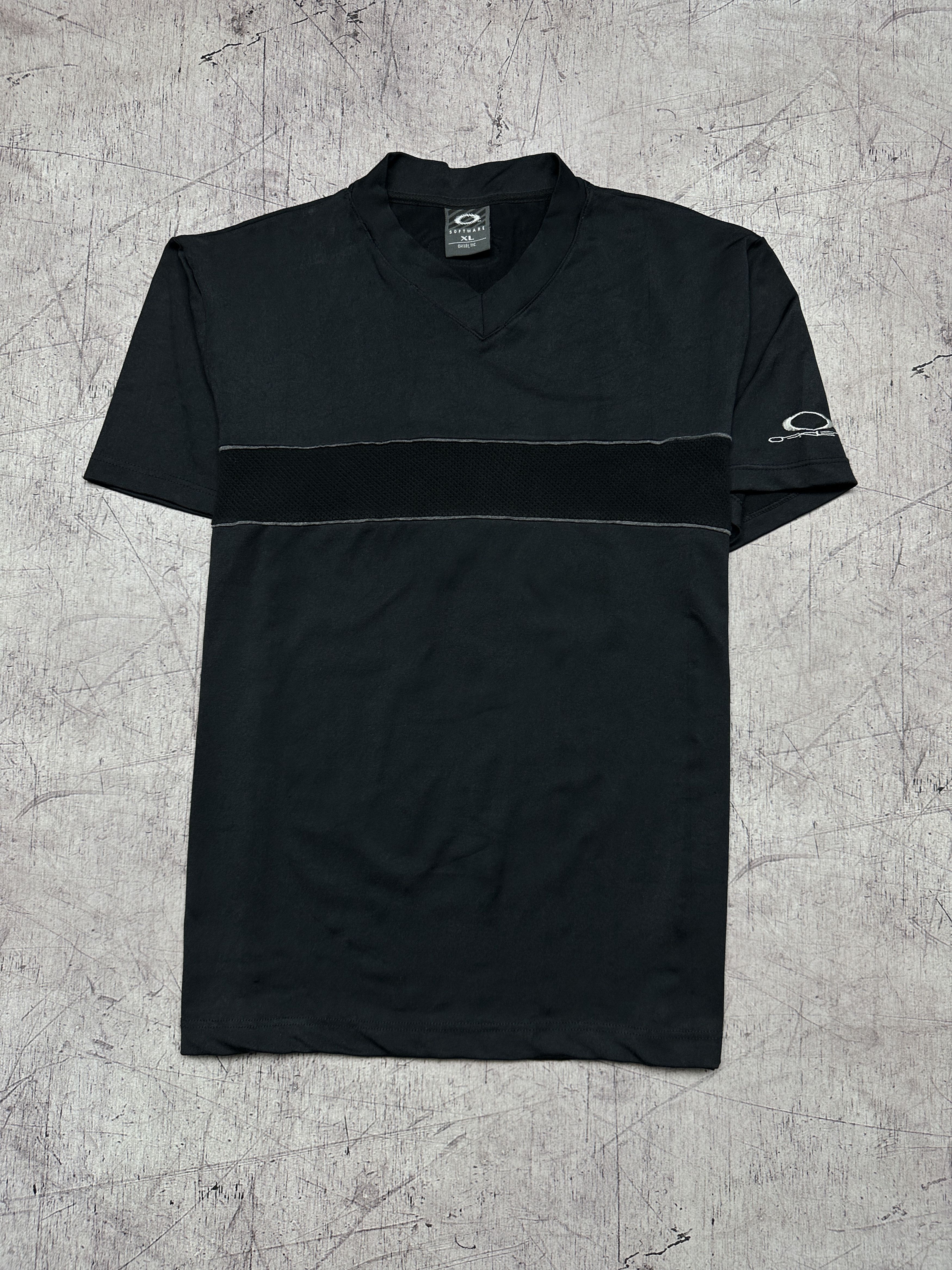 Oakley Oakley Software Vintage Mens V-Neck T-Shirt Size US XL / EU 56 / 4 - 1 Thumbnail