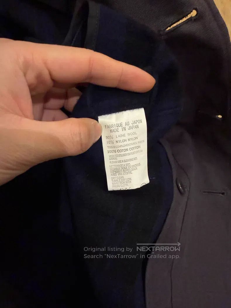 Yohji Yamamoto Yohji Yamamoto size 4 Grey double fake two piece hooded bla Size 38S - 6 Thumbnail