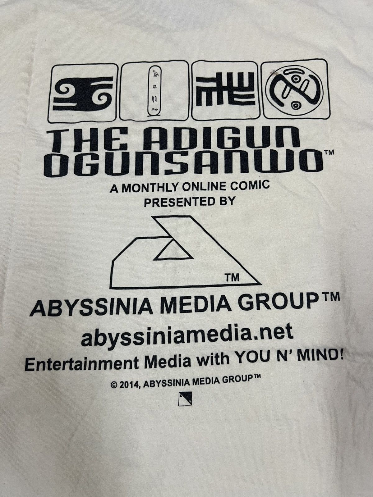 Other Akil The Adigun Ogonsanwo Abyssinia Media Group T-shirt Size US M / EU 48-50 / 2 - 7 Thumbnail