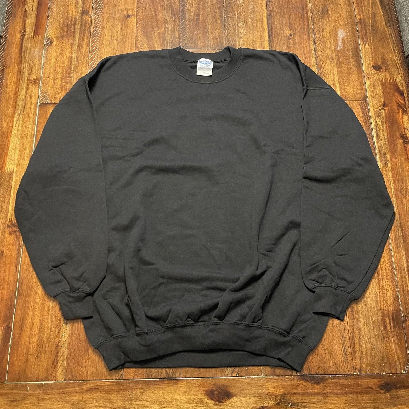 Gildan Gildan Ultra Blend Sweatshirt Mens 2XL Black Crewneck XXL Size US XXL / EU 58 / 5 - 2 Thumbnail