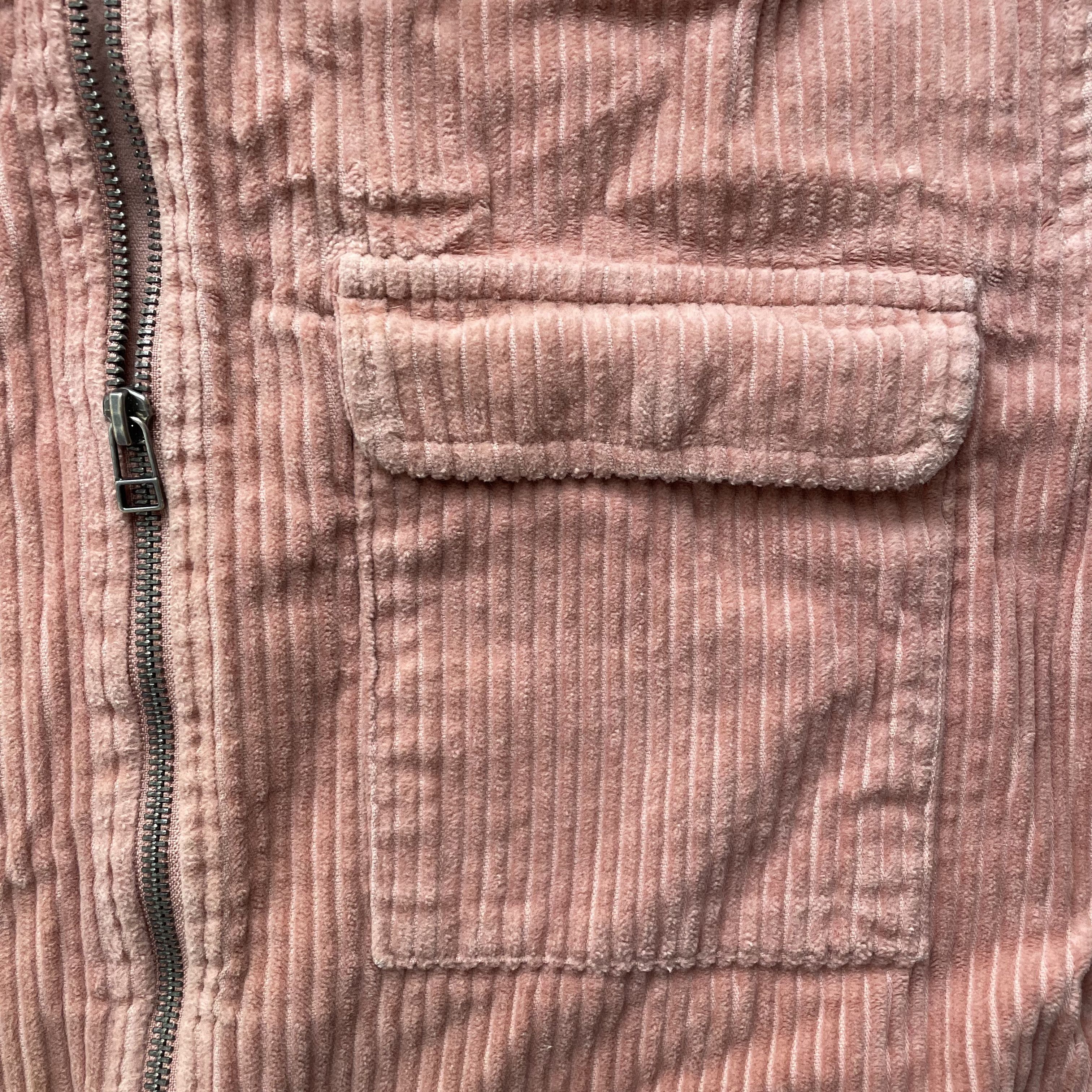 Urban Outfitters Urban Outfitters Corduroy Zip Shirt Jacket Rose Pink M Size US M / EU 48-50 / 2 - 8 Thumbnail