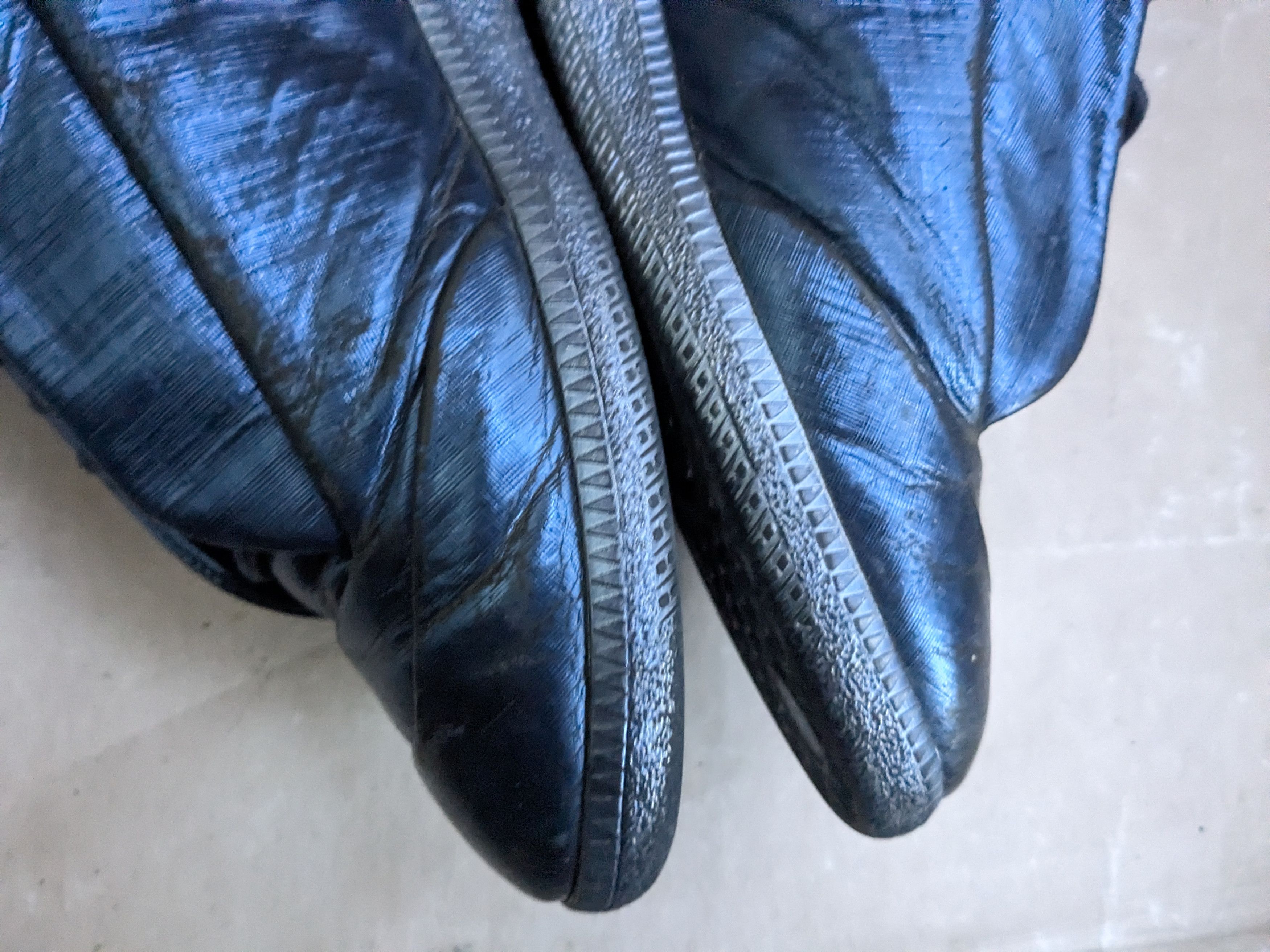 Maison Margiela Maison Margiela Future Metallic Blue 8.5 41.5 Leather Size US 8.5 / EU 41-42 - 9 Thumbnail