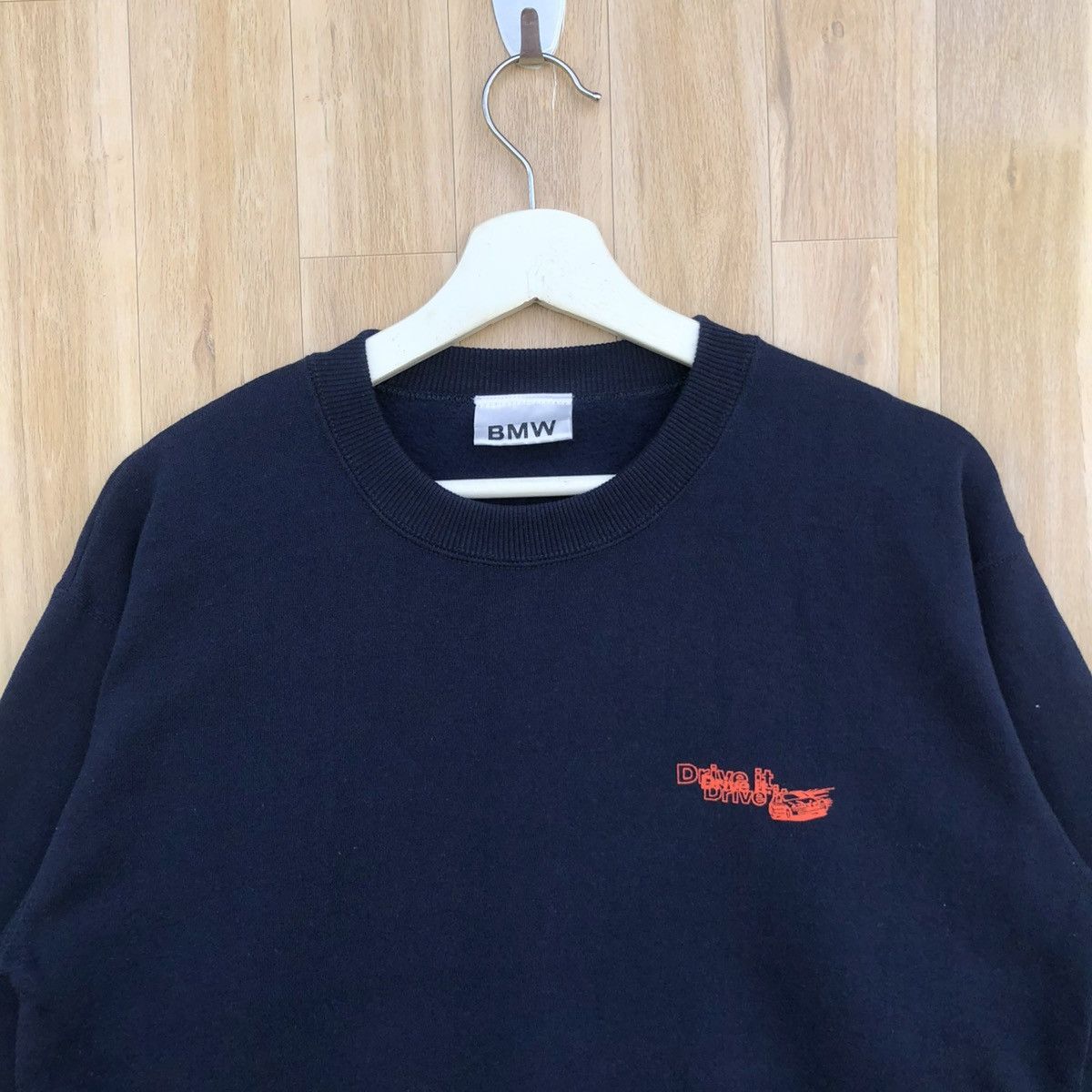 BMW Vintage BMW Sweatshirt Drive it Racing Crewneck Size US M / EU 48-50 / 2 - 3 Thumbnail