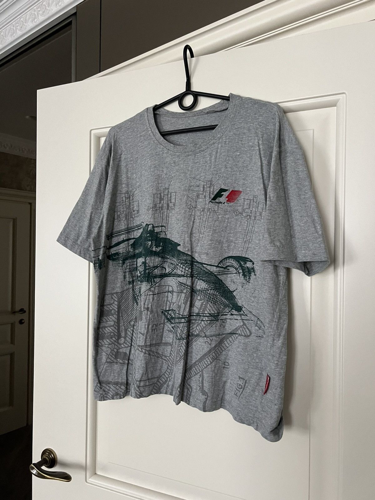 Formula 1 Vintage Racing Formula Uno Tee F1 T-Shirt Size US L / EU 52-54 / 3 - 2 Thumbnail