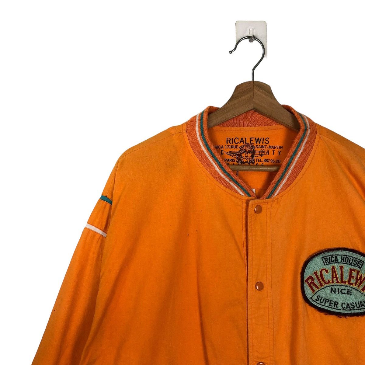 Japanese Brand 🔥VINTAGE BOMBER JACKET RICALEWIS SAINT MARTIN JAPAN Size US L / EU 52-54 / 3 - 6 Thumbnail