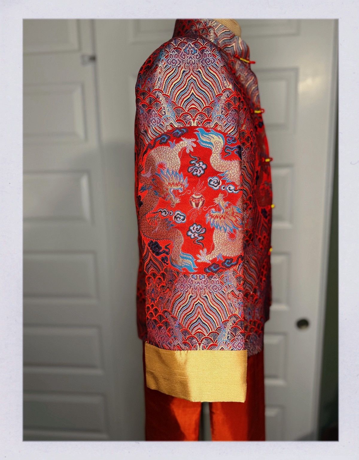 Other Brand New Traditional Chinese Men’s Wedding Outfit Size 38L - 7 Thumbnail