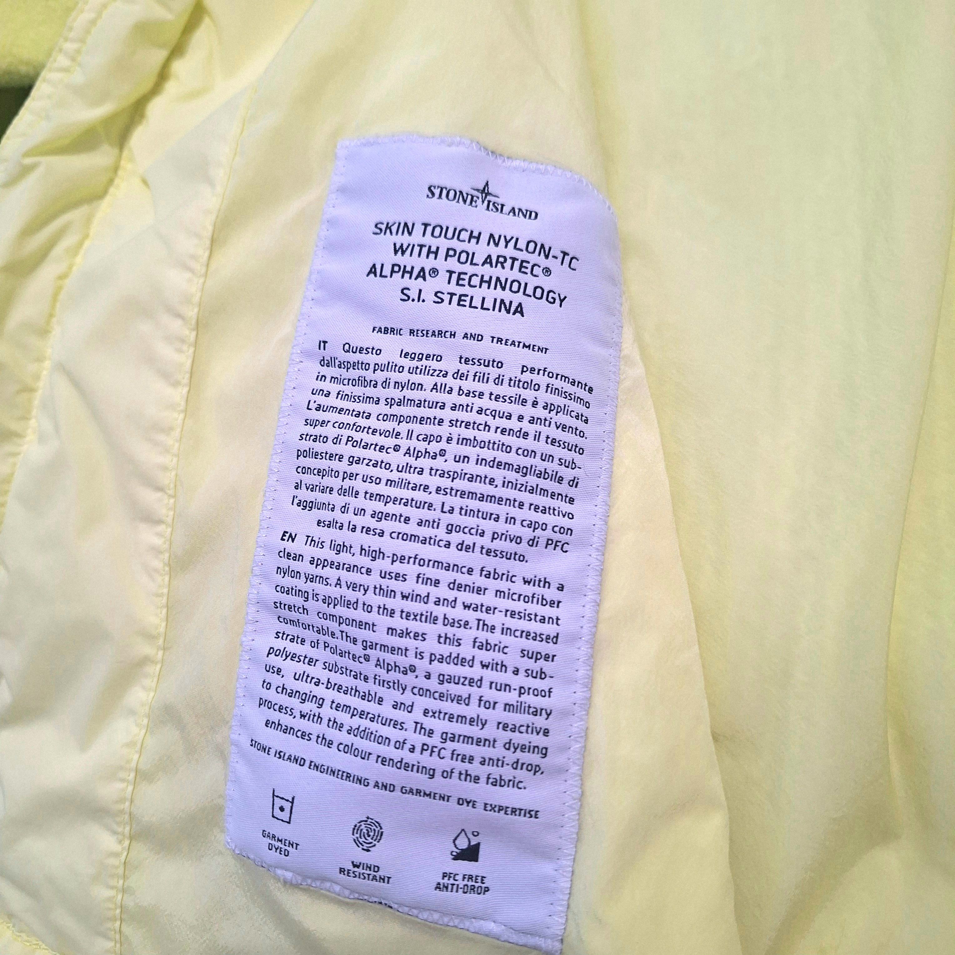 Stone Island Stone Island skin touch nylon tc with polartec stellina Size US M / EU 48-50 / 2 - 3 Thumbnail