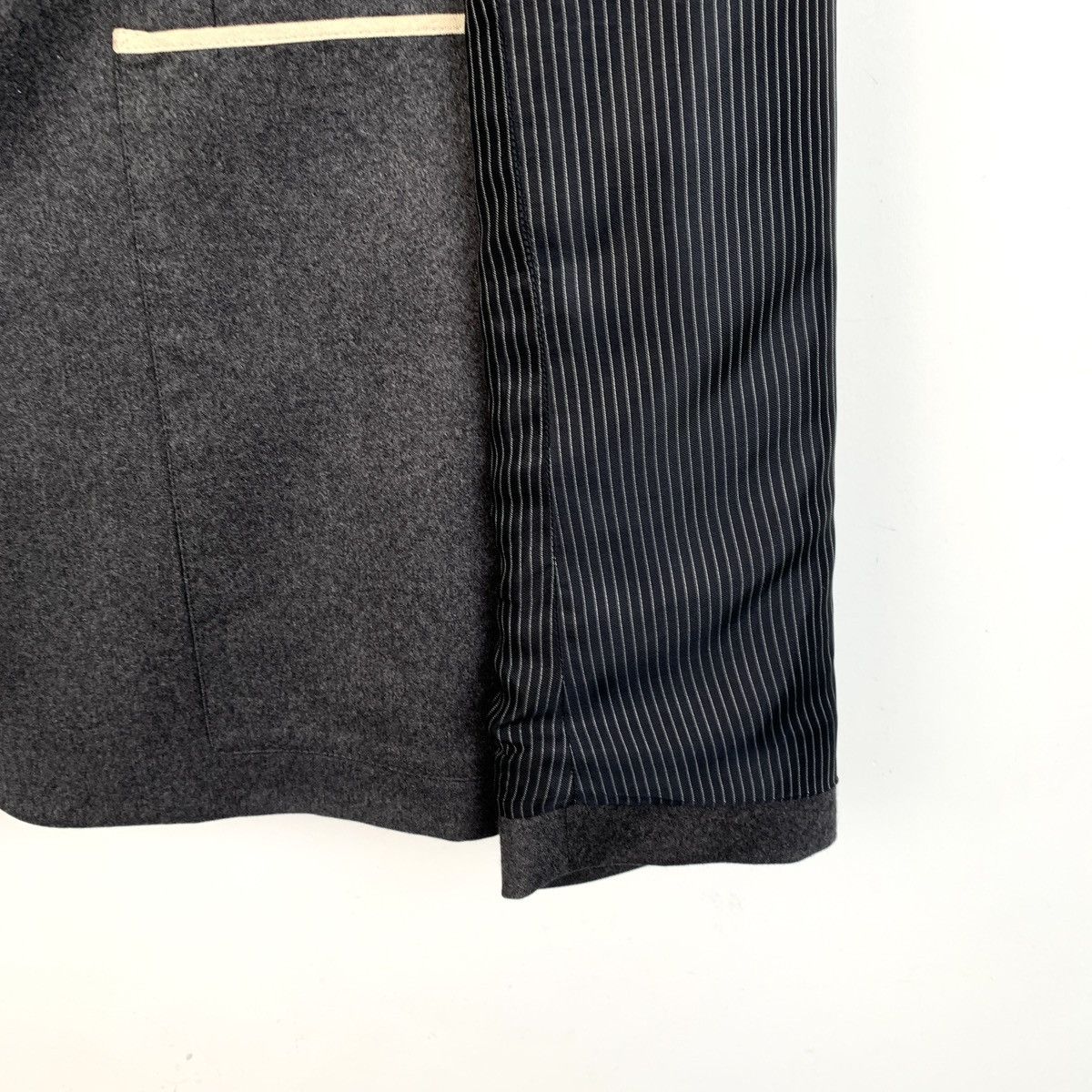 Dior Dior Black Wool Lapel Single Breasted Long Sleeve Blazer Size S / US 4 / IT 40 - 5 Thumbnail