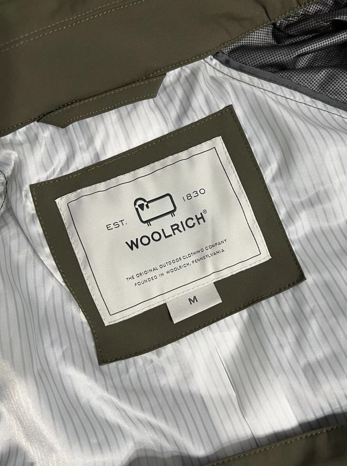Woolrich Woolen Mills Woolrich Fayette Light Coat Green Membrane Women’s – Size M Size M / US 6-8 / IT 42-44 - 15 Thumbnail