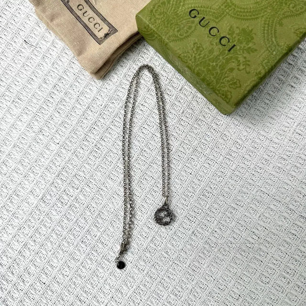Gucci Gucci Silver Double G Interlocking Bracelet-2505 | Grailed