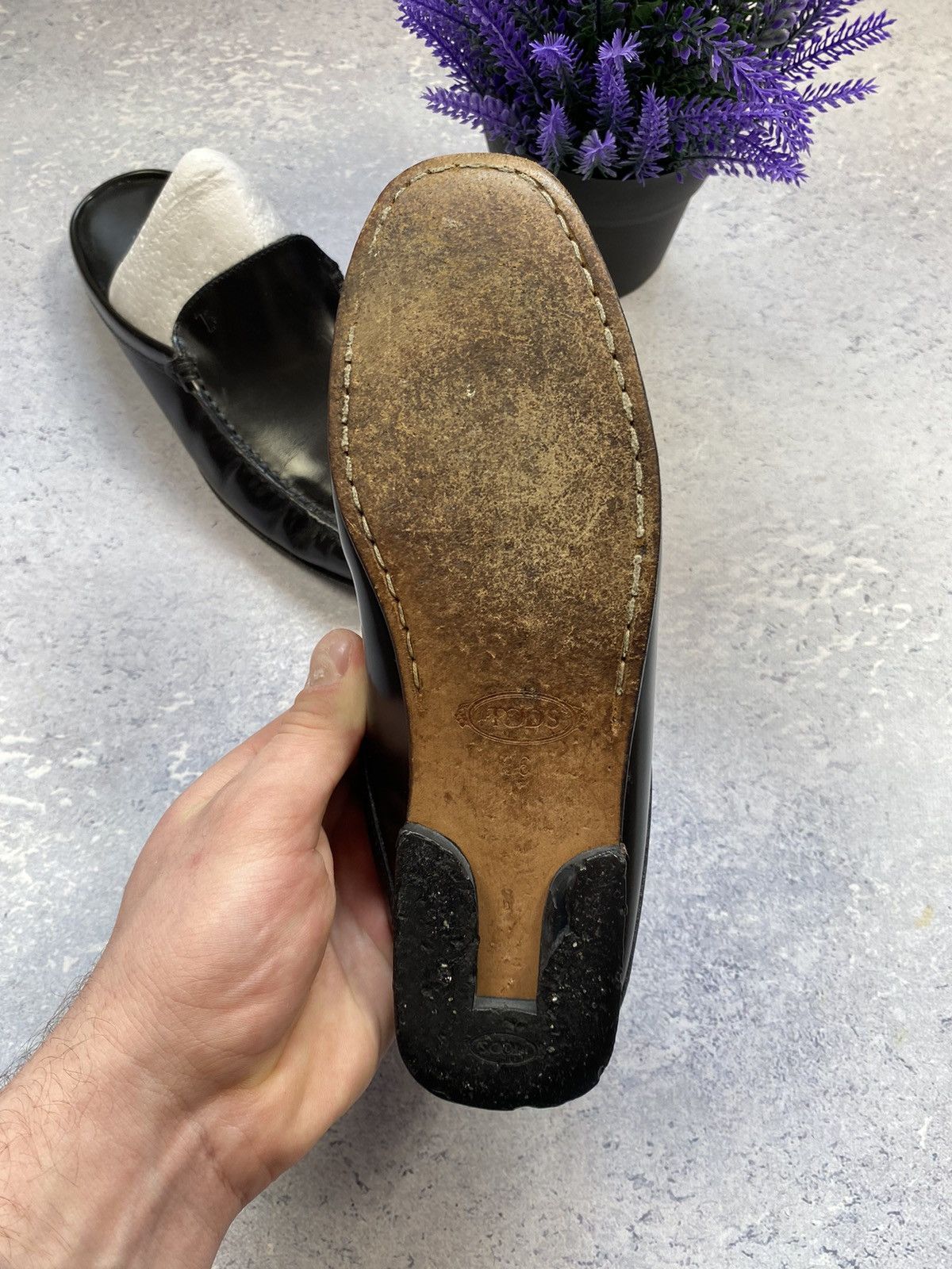 Tod's Tod’s Black Leather Mules size 36 Size US 6 / IT 36 - 14 Thumbnail
