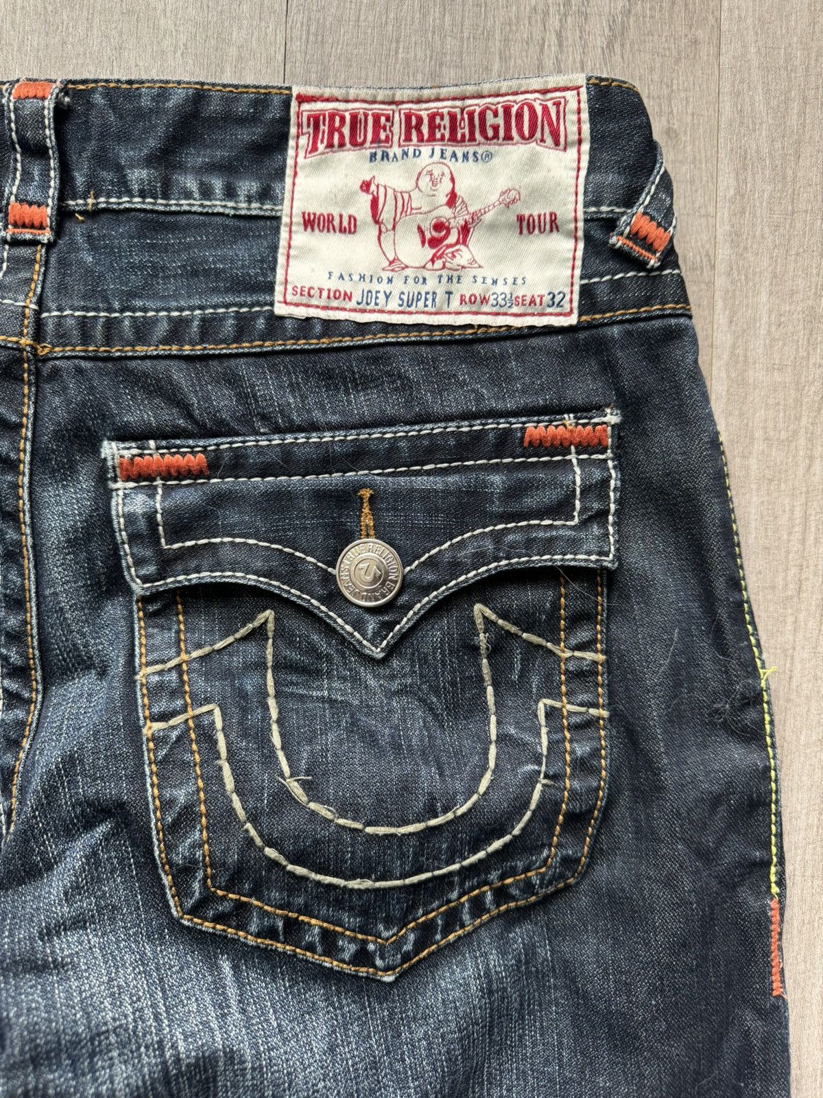 True Religion × Vintage True Religion Jeans Size 32 Size US 32 / EU 48 - 7 Thumbnail