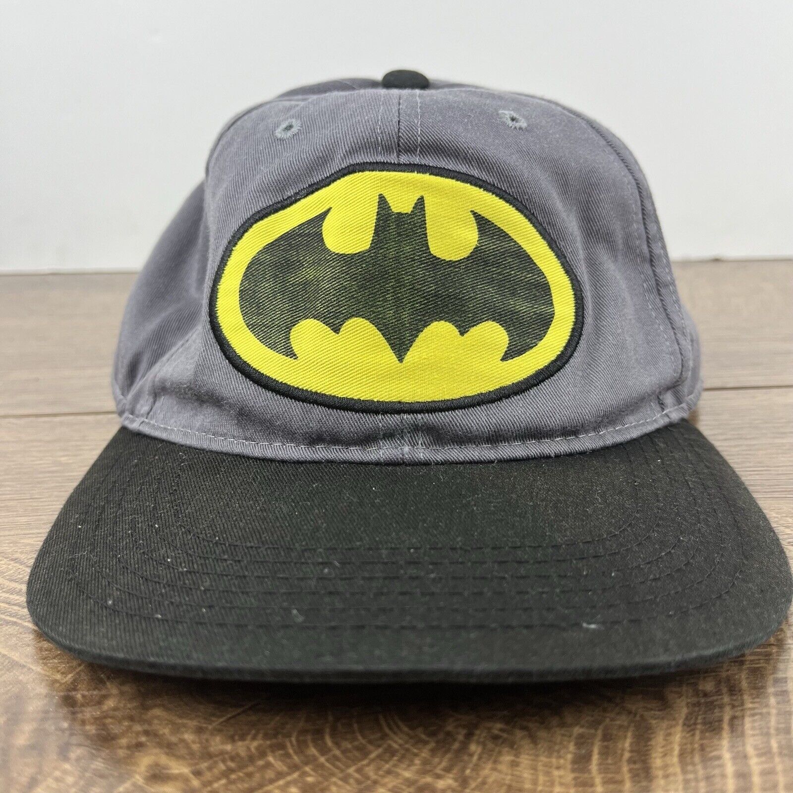 Other Batman Snapback Hat Gray Cap Adjustable Batman Hat Gray Adul Size ONE SIZE - 3 Thumbnail