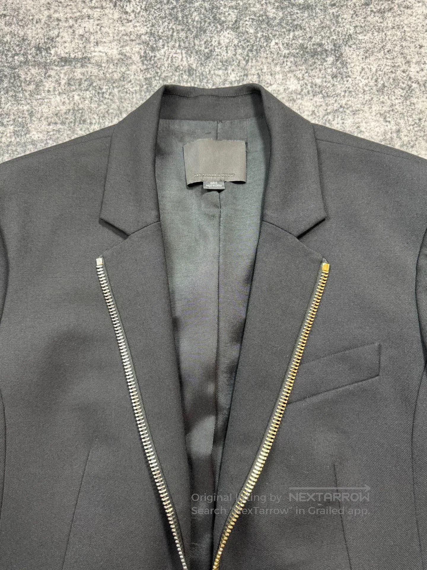 Alexander Wang Alexander Wang Women's Zip Blazer. Size M / US 6-8 / IT 42-44 - 2 Thumbnail