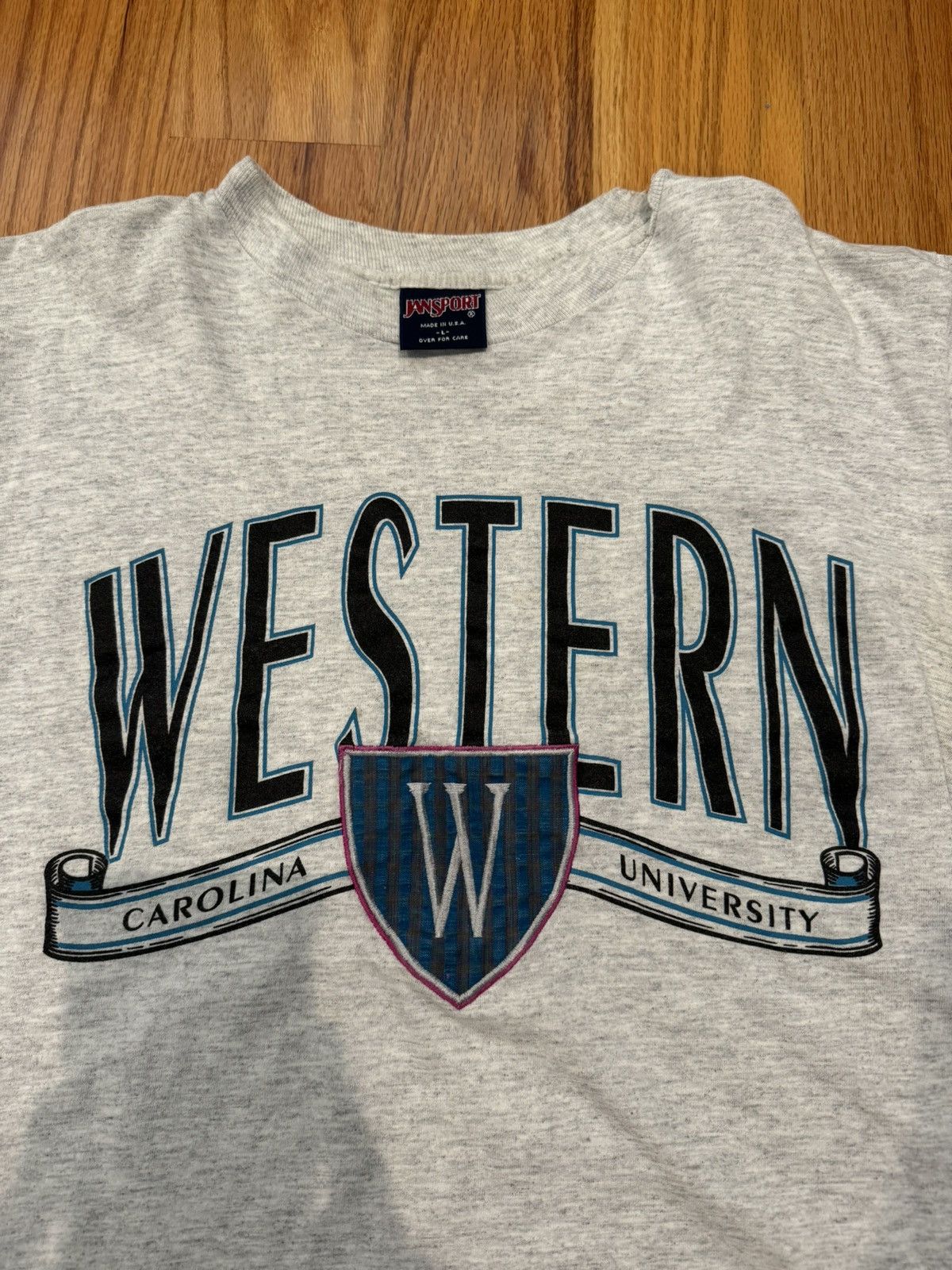 Jansport Vintage Western Carolina University shirt WCU Size US L / EU 52-54 / 3 - 2 Thumbnail