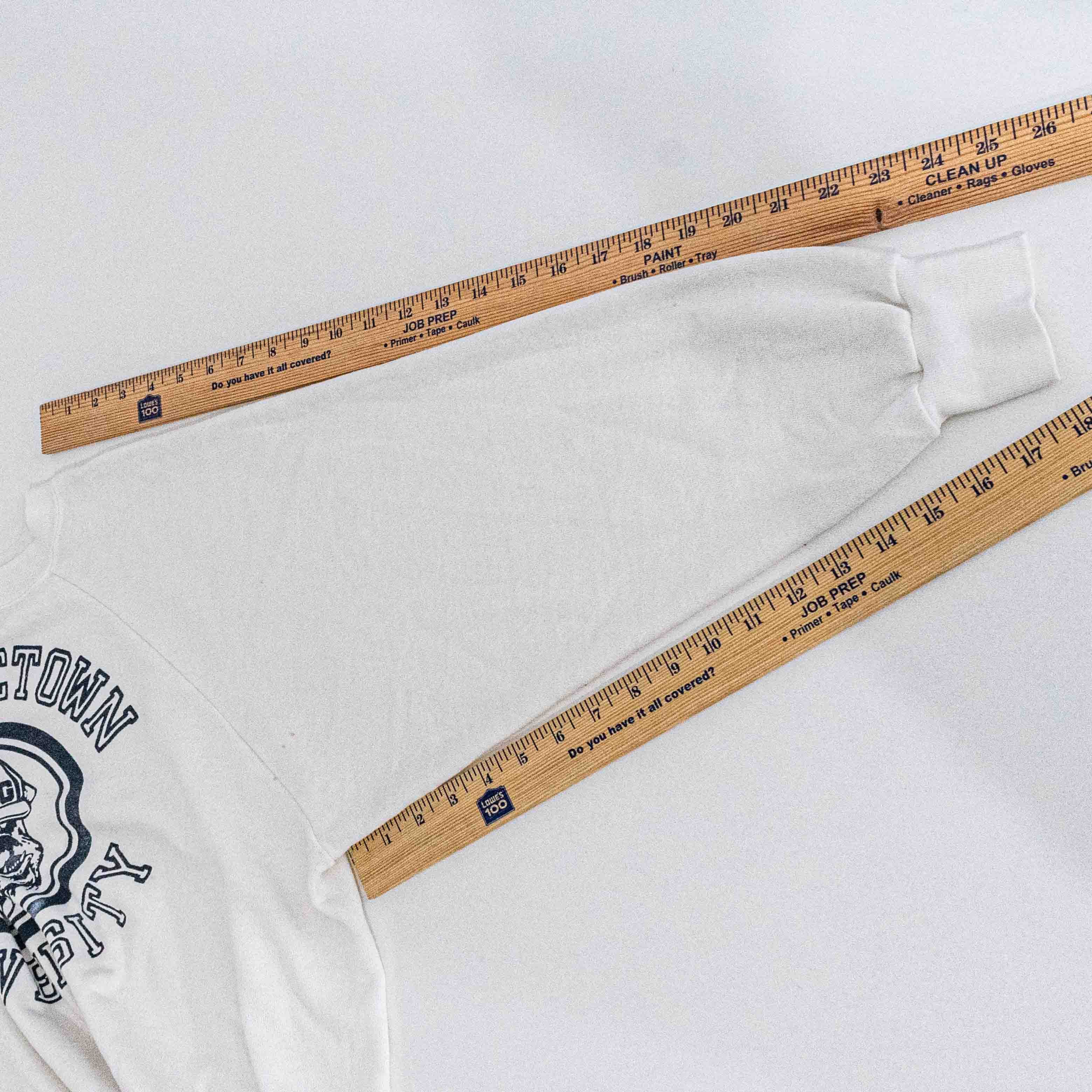 Vintage Vintage Georgetown Hoyas Sweatshirt XL Boxy Cropped Raglan Size US XL / EU 56 / 4 - 12 Thumbnail