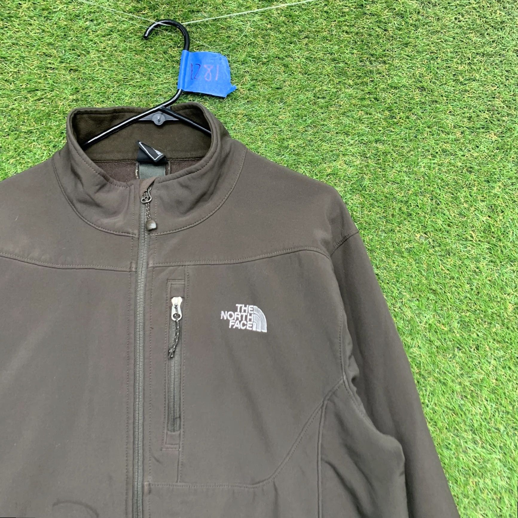 The North Face The North Face Jacket Mens Large Brown Apex Bionic Softshell Windbreaker Zip Size US L / EU 52-54 / 3 - 2 Thumbnail