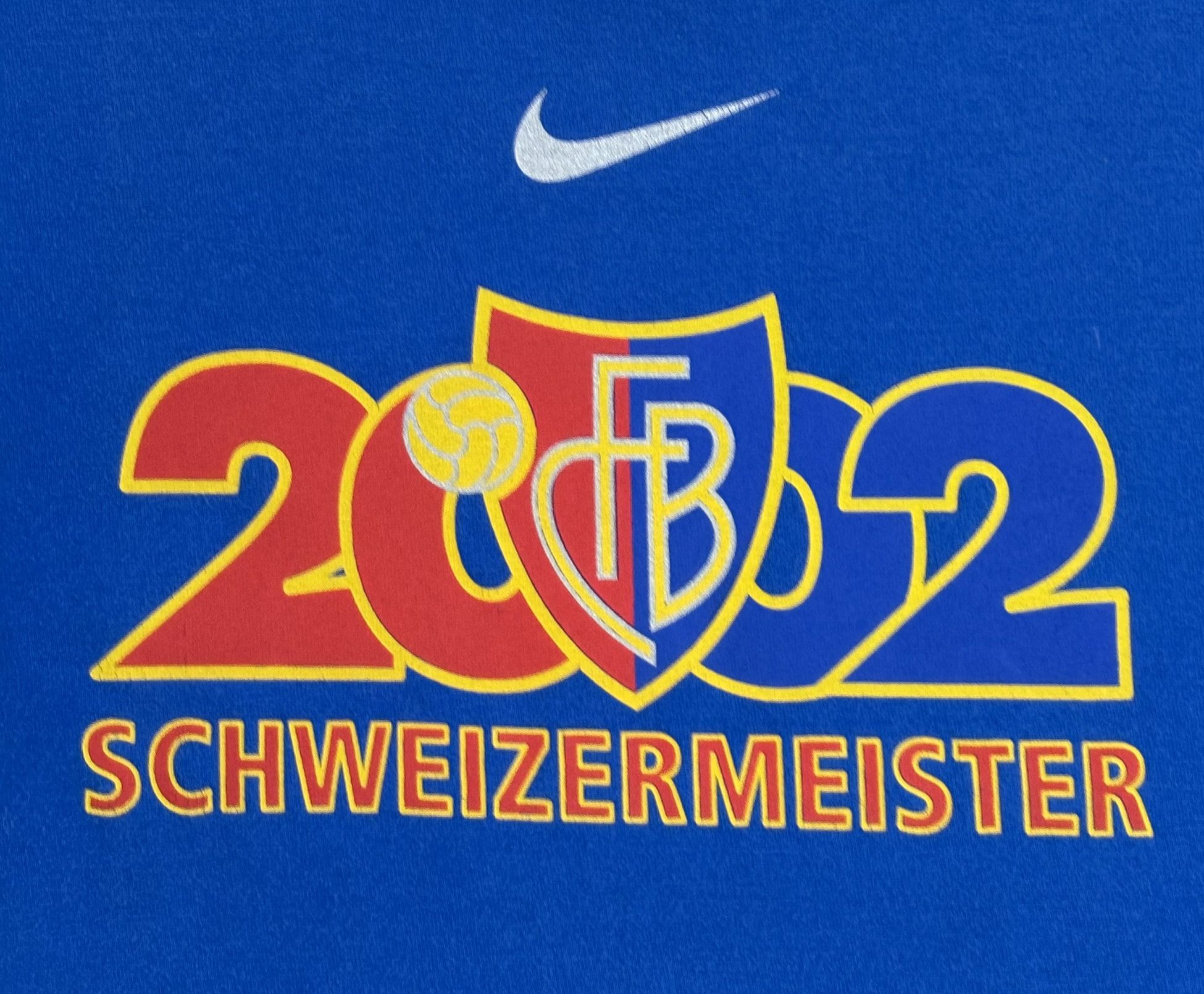 Nike FC Basel 2002 Nike T-Shirt Size S Size US S / EU 44-46 / 1 - 8 Thumbnail