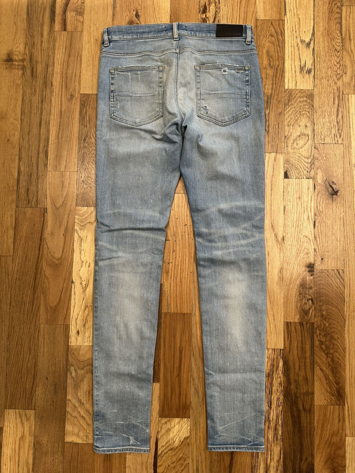 $385 NWT RtA BRYANY SINNERS LIGHT BLUE SKINNY JEANS 33