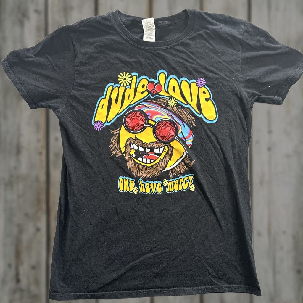 Gildan WWE Dude Love Wrestling Shirt Mens Medium Black Graphic Tee Ohh Have Mercy Size US M / EU 48-50 / 2 - 1 Thumbnail