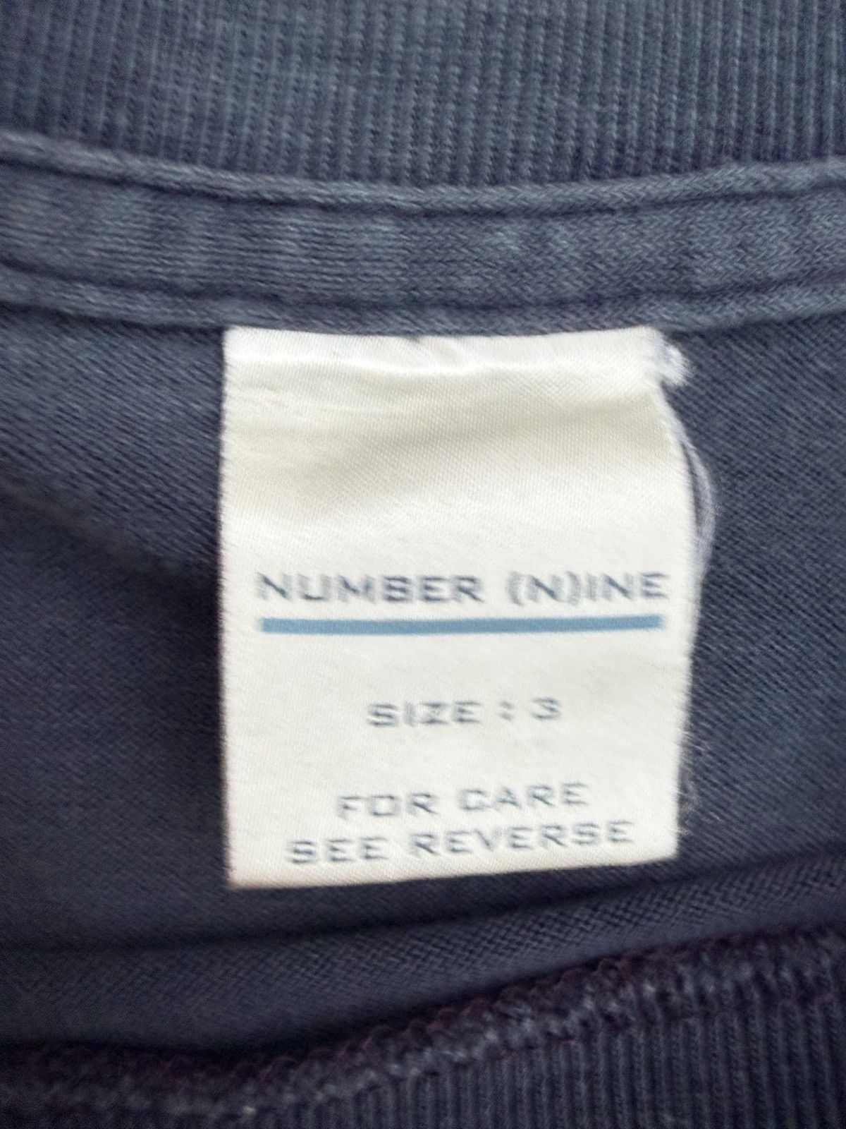 Number (N)ine SS01 “Time Migration” Montreal Canada Tee Size US L / EU 52-54 / 3 - 5 Thumbnail