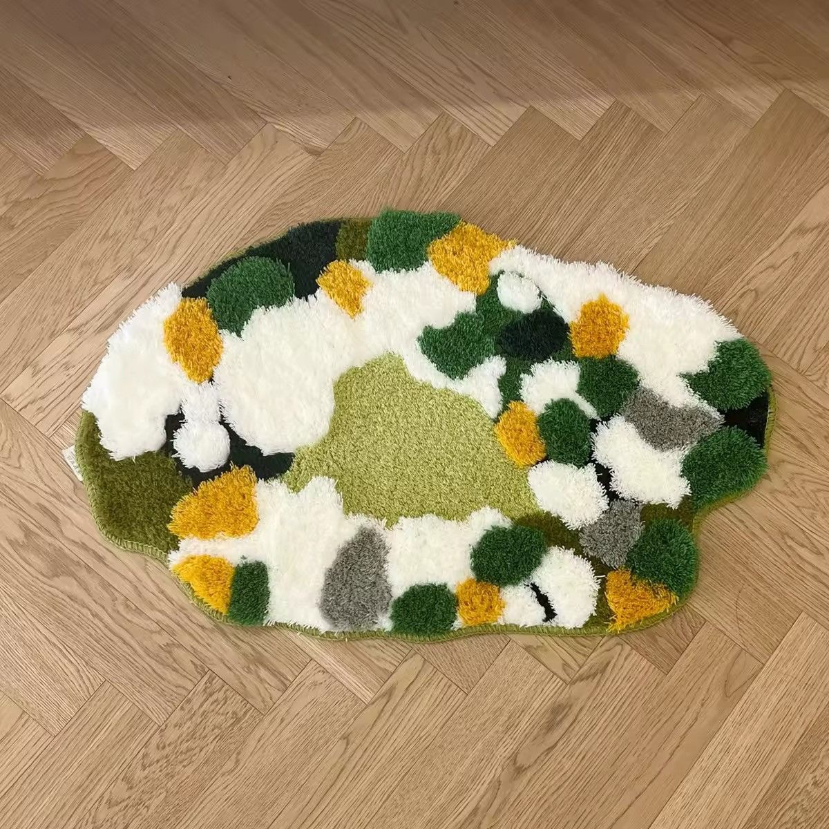 Japanese Brand Floor Green Mat Anti Slip Carpet Size ONE SIZE - 7 Thumbnail