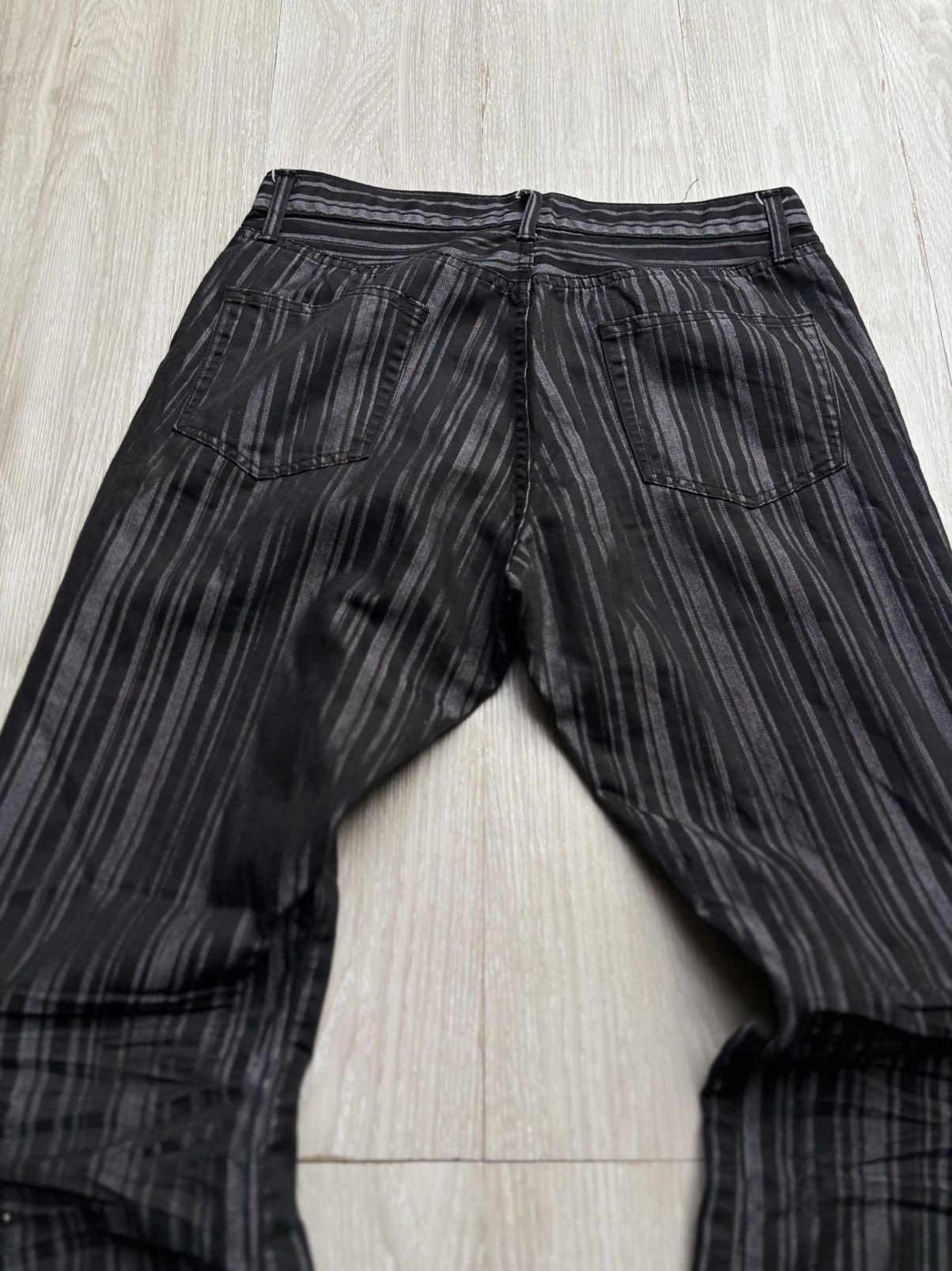 Japanese Brand SEMANTIC DESIGN lace up flare pants Size US 29 - 5 Thumbnail