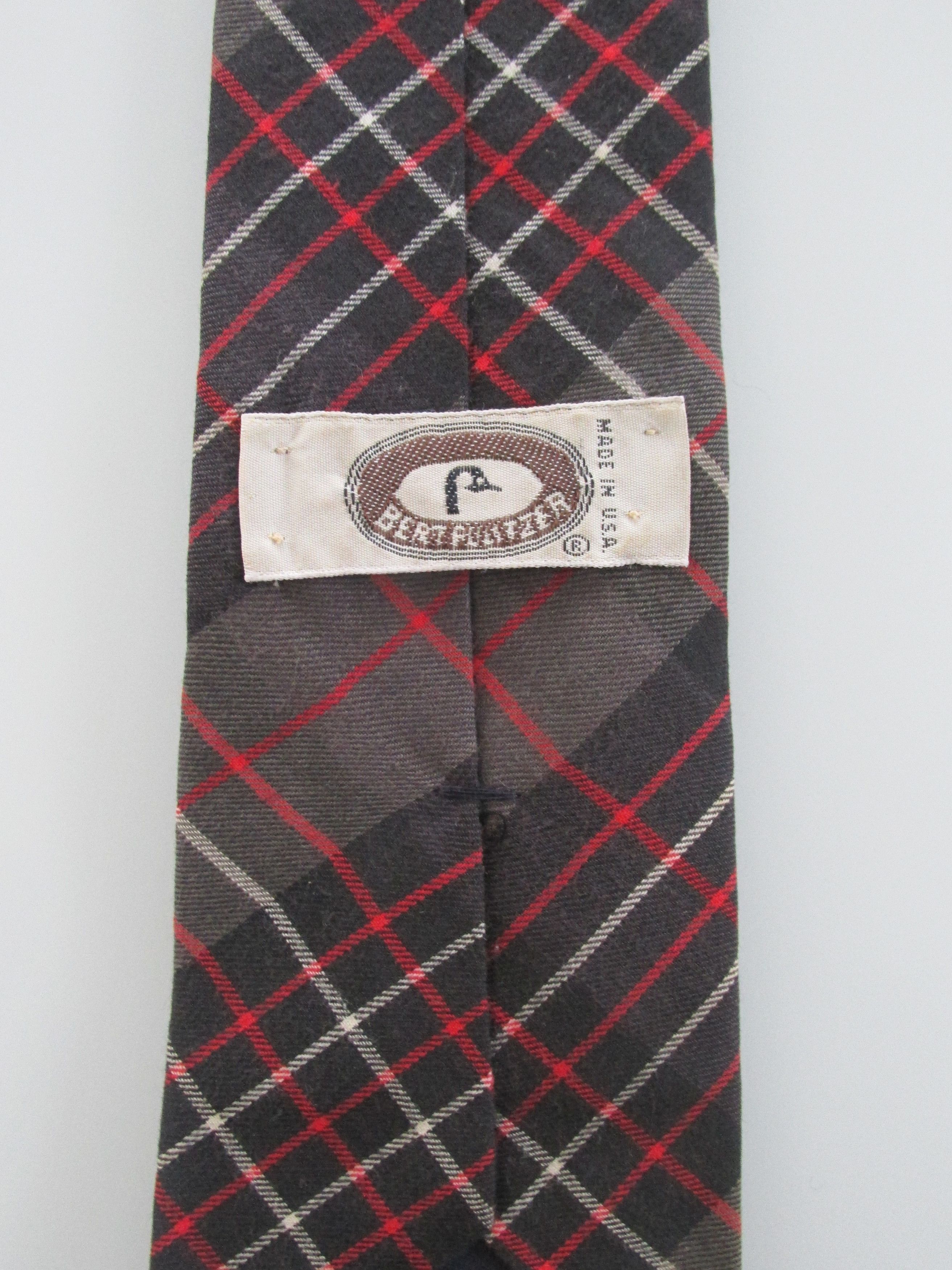 Vintage Bert Pulitzer Vintage Men's Cotton Tie Size ONE SIZE - 5 Thumbnail