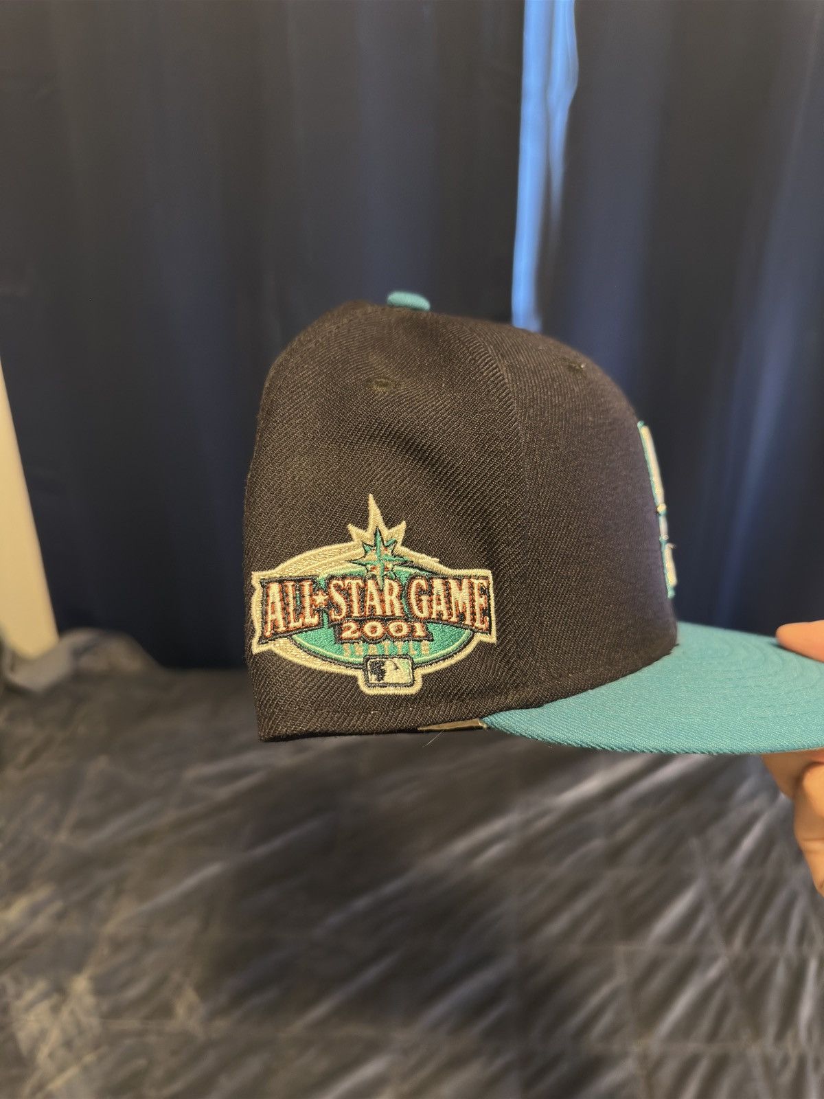 New Era New Era Seattle Mariners 7 7/8 Fitted Hat Size ONE SIZE - 2 Thumbnail