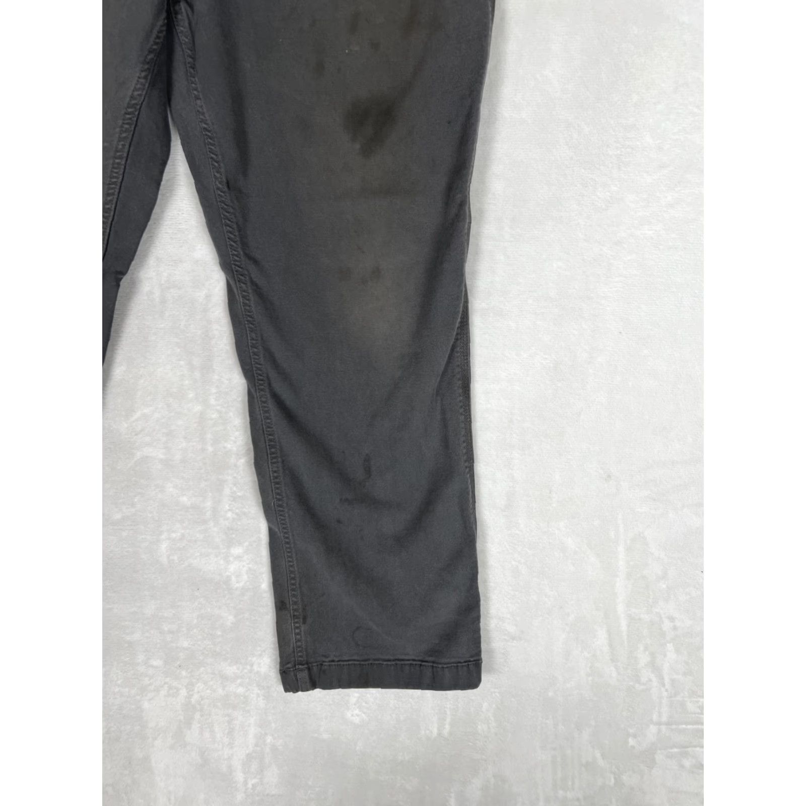 Carhartt Carhartt Pants Mens 30x29 Gray Relaxed Fit Carpenter Straight Regular 5-Pocket Carhartt Grunge Workwear Outdoor Stain Distressed Vintage: No Size US 30 / EU 46 - 6 Thumbnail