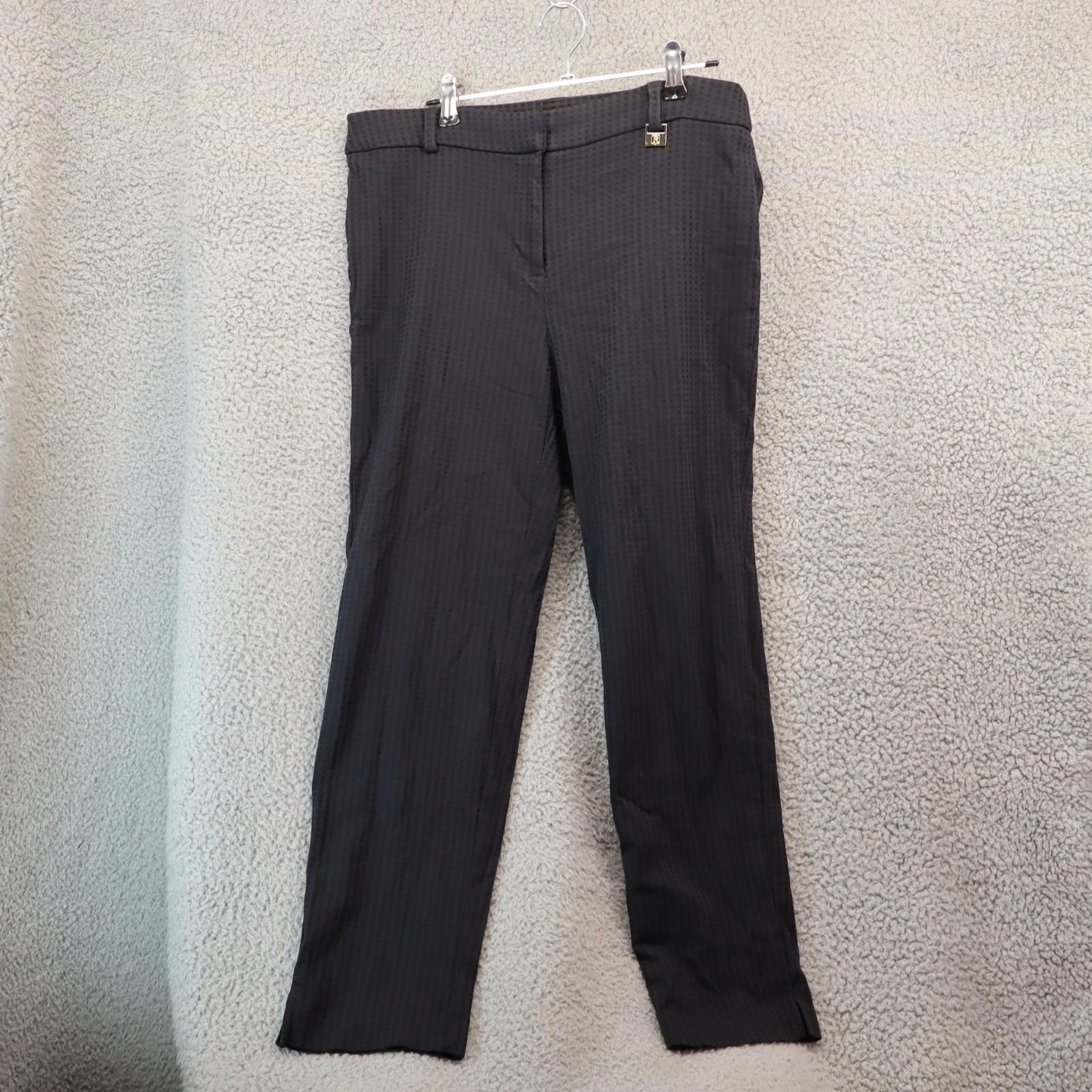 Other RAFAELLA Casual Dress Pants - 10P - Black Pin Stripes Size 32" / US 10 / IT 46 - 1 Thumbnail