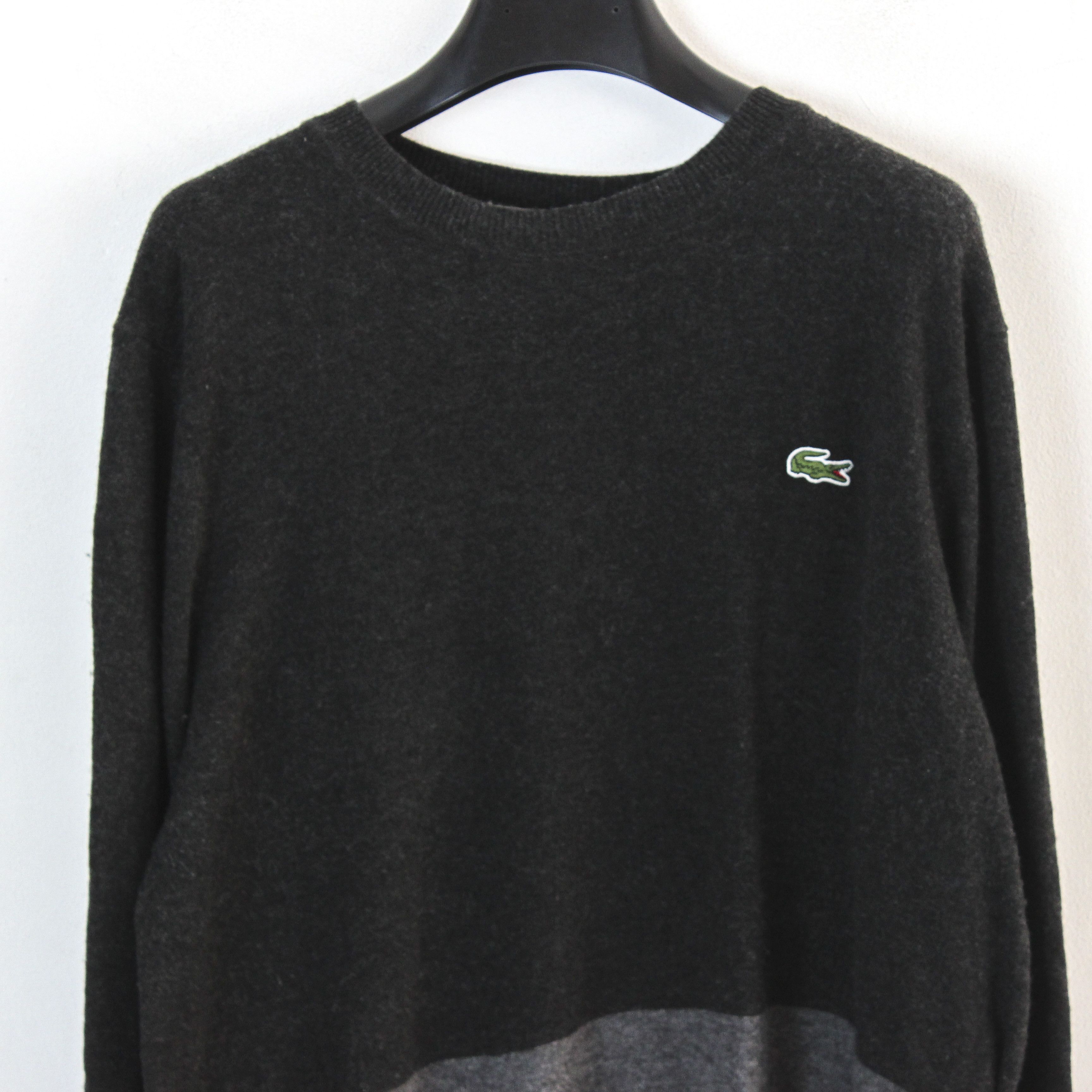 Lacoste L!VE Jumper Sweater Knitted Sweatshirt Pullover Crew Neck Size US L / EU 52-54 / 3 - 2 Thumbnail