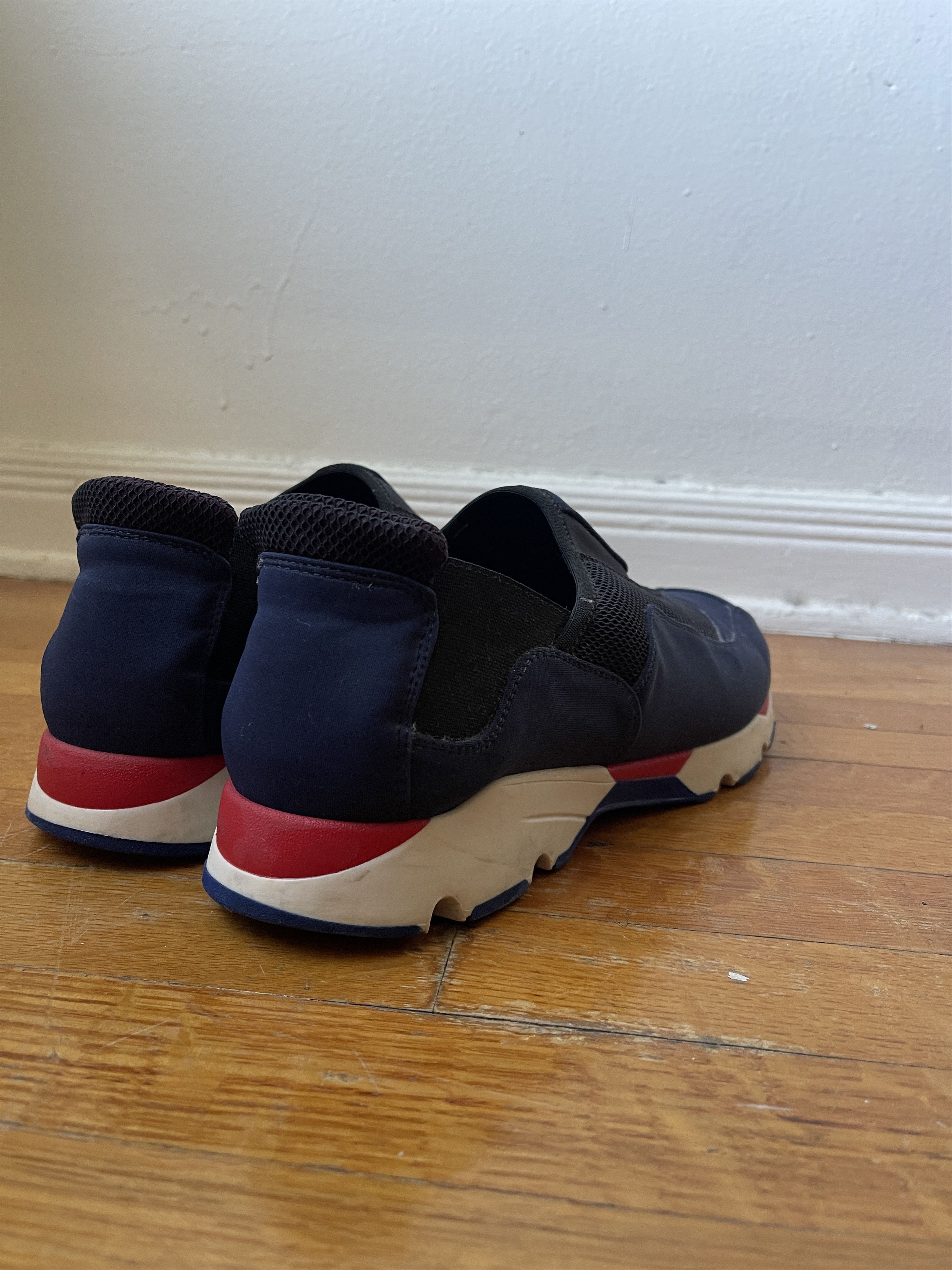 Marni MARNI MEN'S MULTI-COLOR CANVAS SNEAKERS Size US 10 / EU 43 - 3 Thumbnail