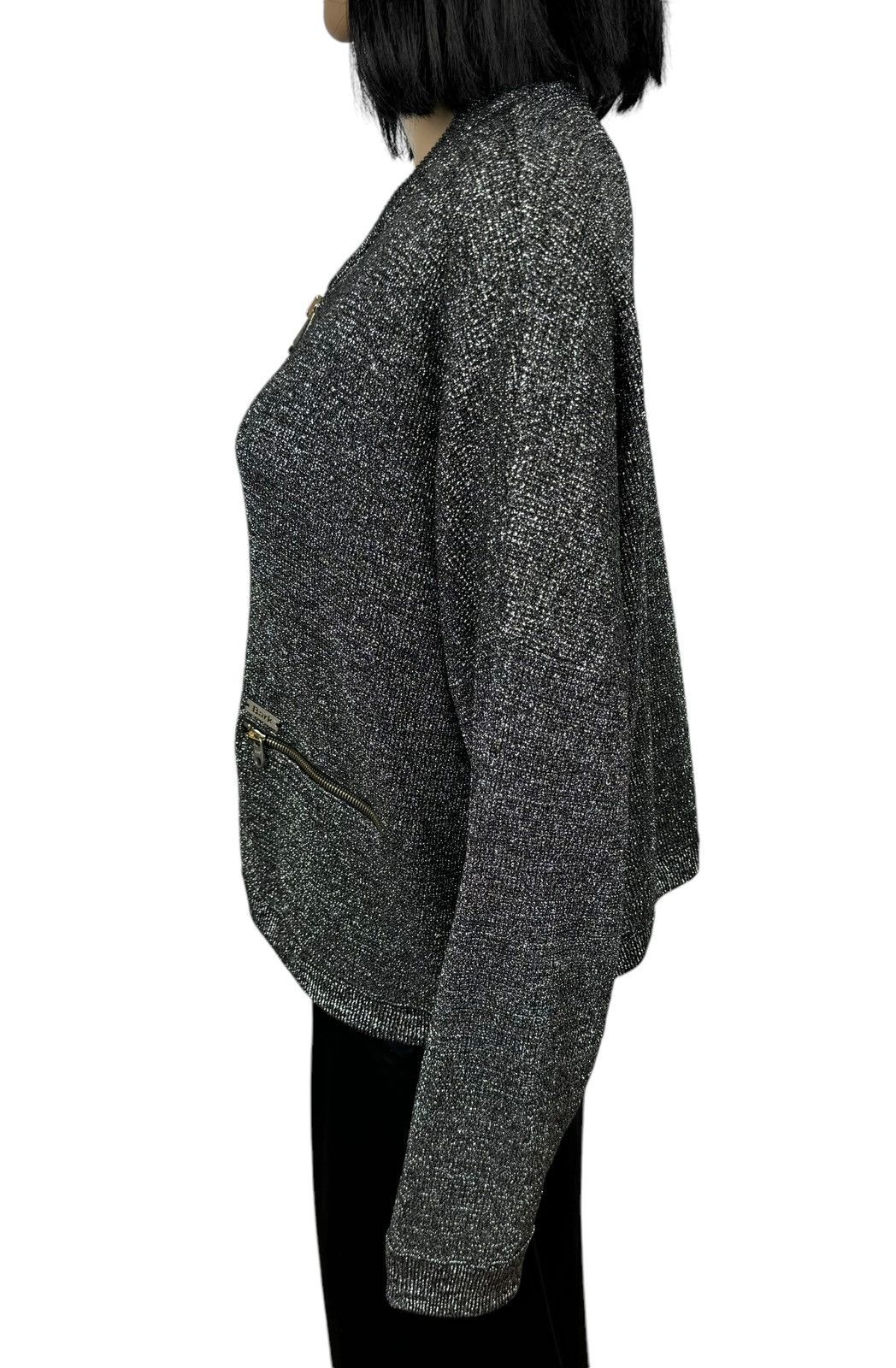 Bark Bark Italy Zip Knit Jacket Viscose size XS Size XS / US 0-2 / IT 36-38 - 6 Thumbnail