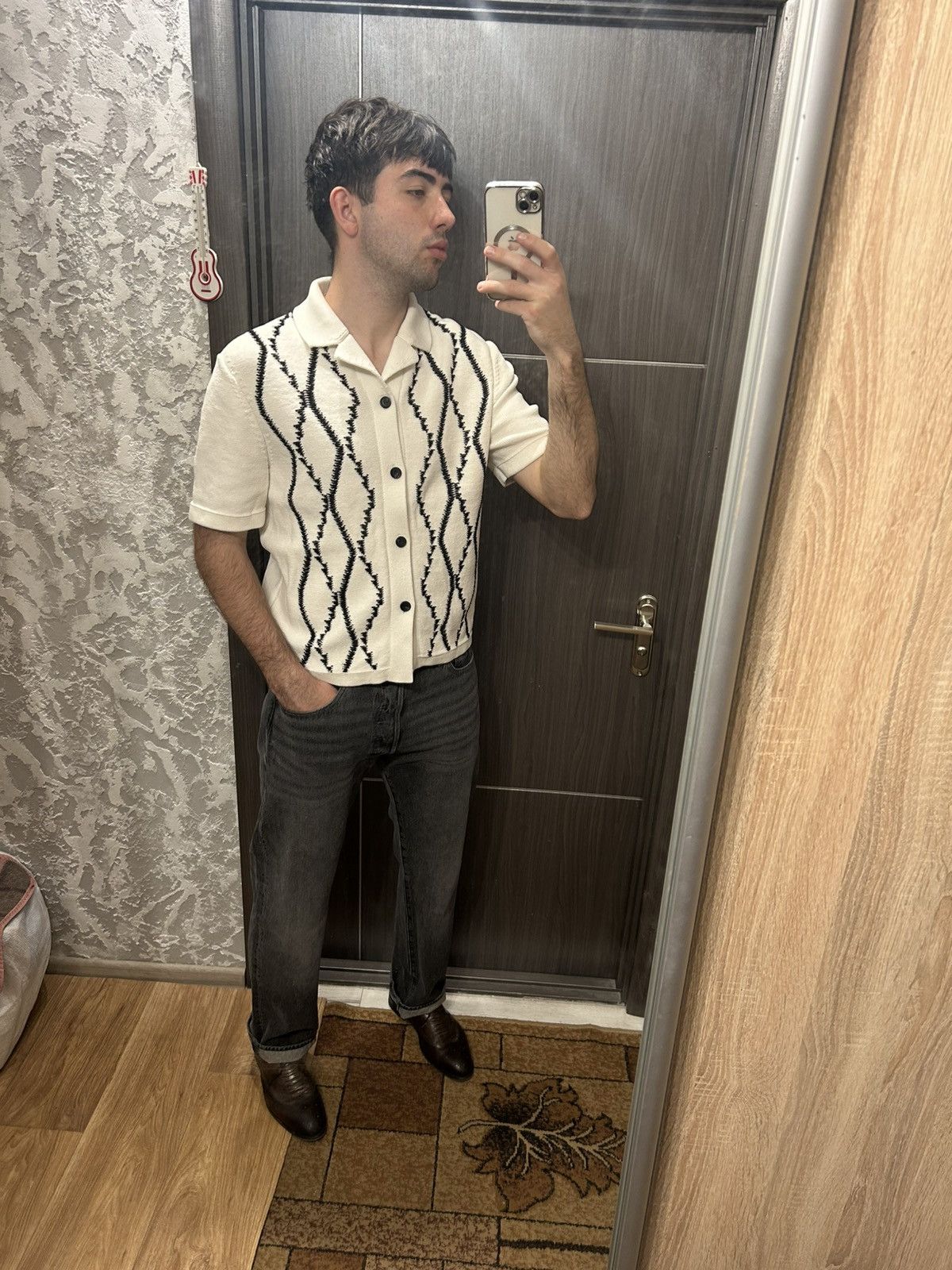 Cos COS Old Money Style Polo T-shirt Mens Relaxed Fit Size S / M Size US M / EU 48-50 / 2 - 12 Thumbnail