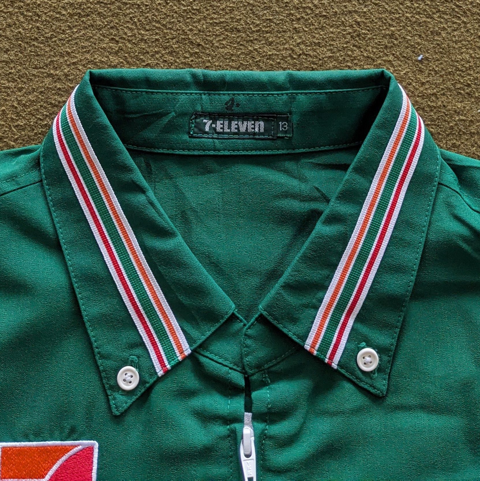 Vintage Vintage 7 ELEVEN Uniform Workers Jacket Size US S / EU 44-46 / 1 - 4 Thumbnail